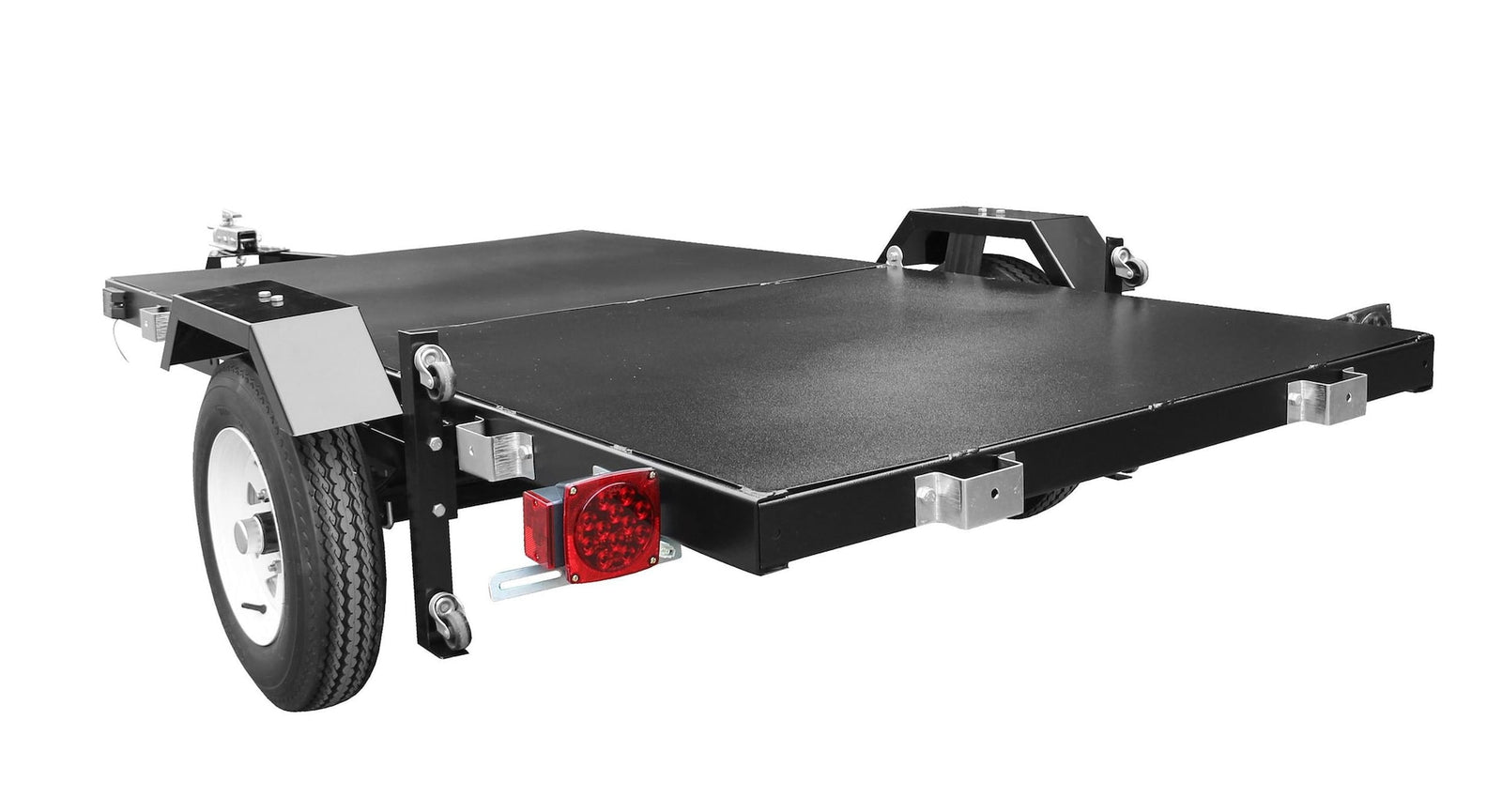 DK2 4x8-ft Single-Axle Folding Utility Trailer with 2-in Ball Coupler W1I8 - product image 4