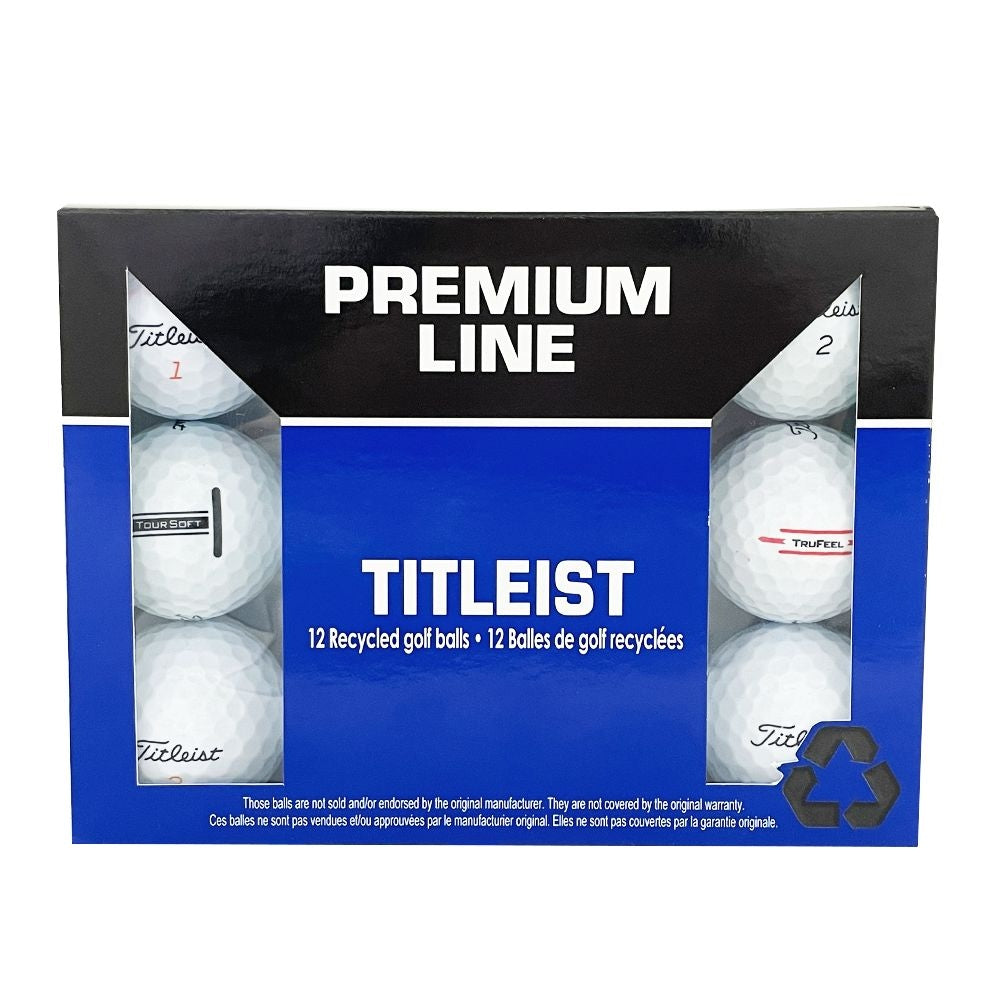 Premium Line Titleist Recycled Gold Balls, White, 12-pk K5E3 - product image 1
