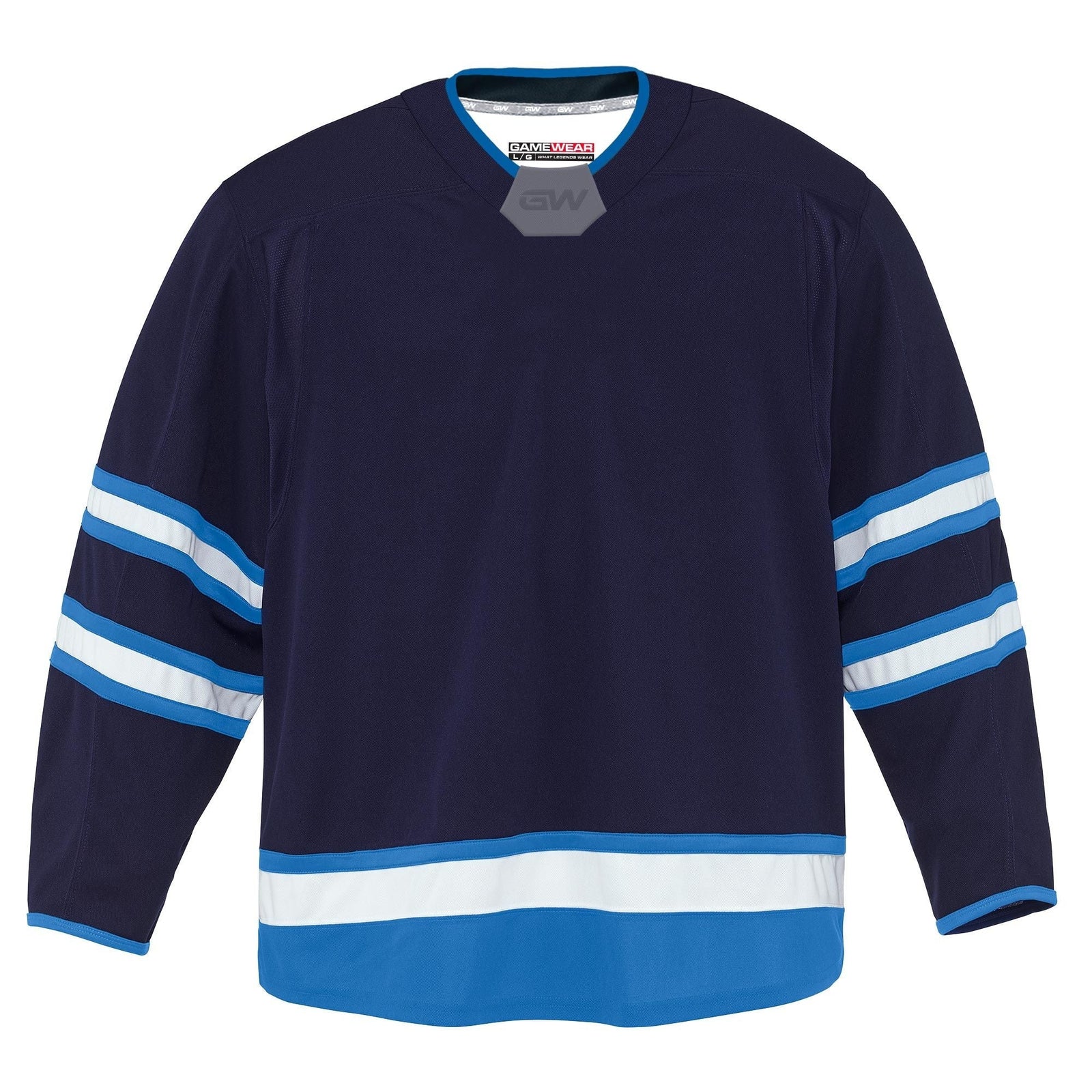 8500 Pro Team Hockey Jersey, Senior, Winnipeg Jets Home Colours, Various Sizes L1L1 - product image 1