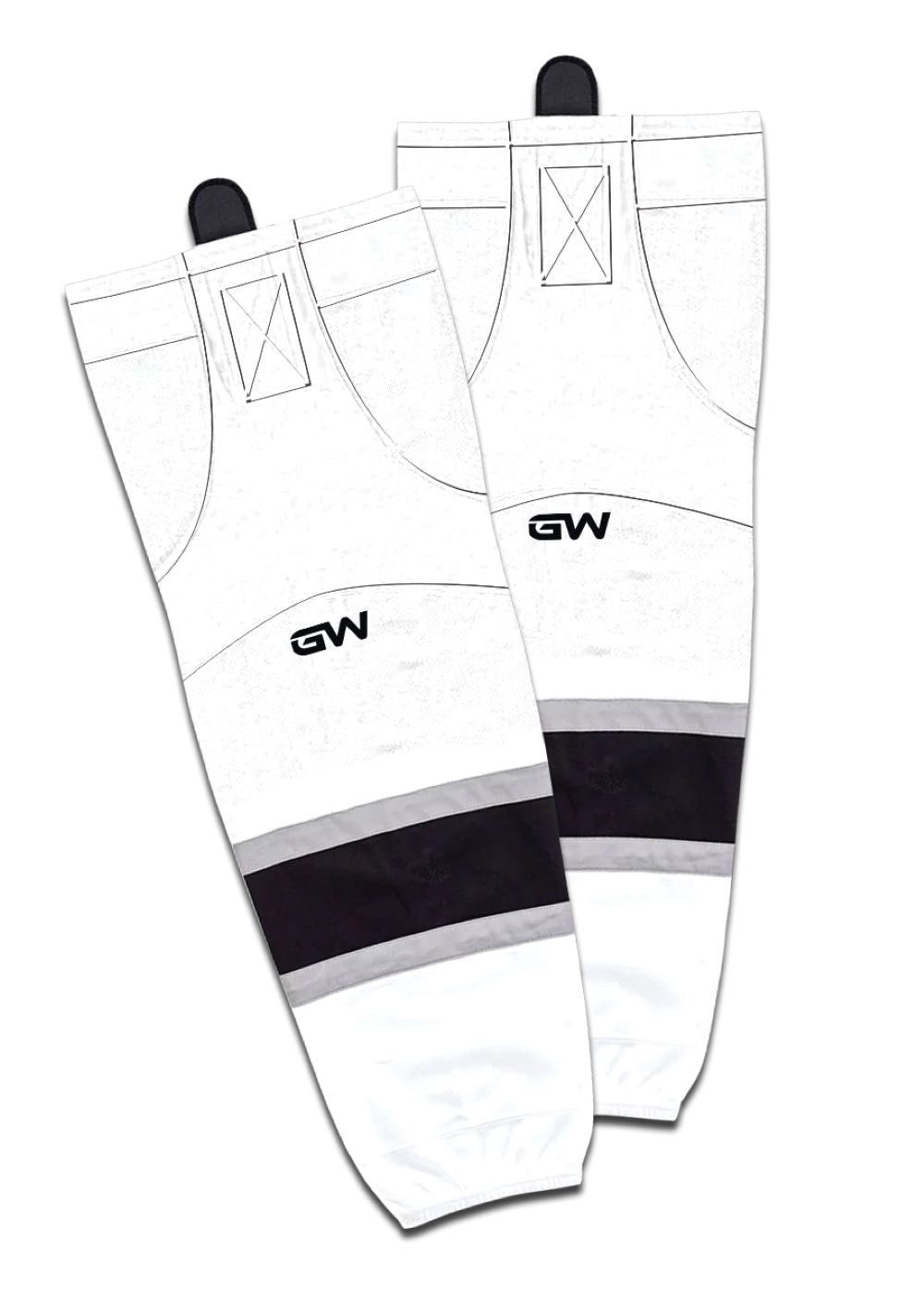 8500 Pro Team Performance Hockey Socks, Los Angeles Kings Away Colours, Assorted Sizes U1J7 - product image 1