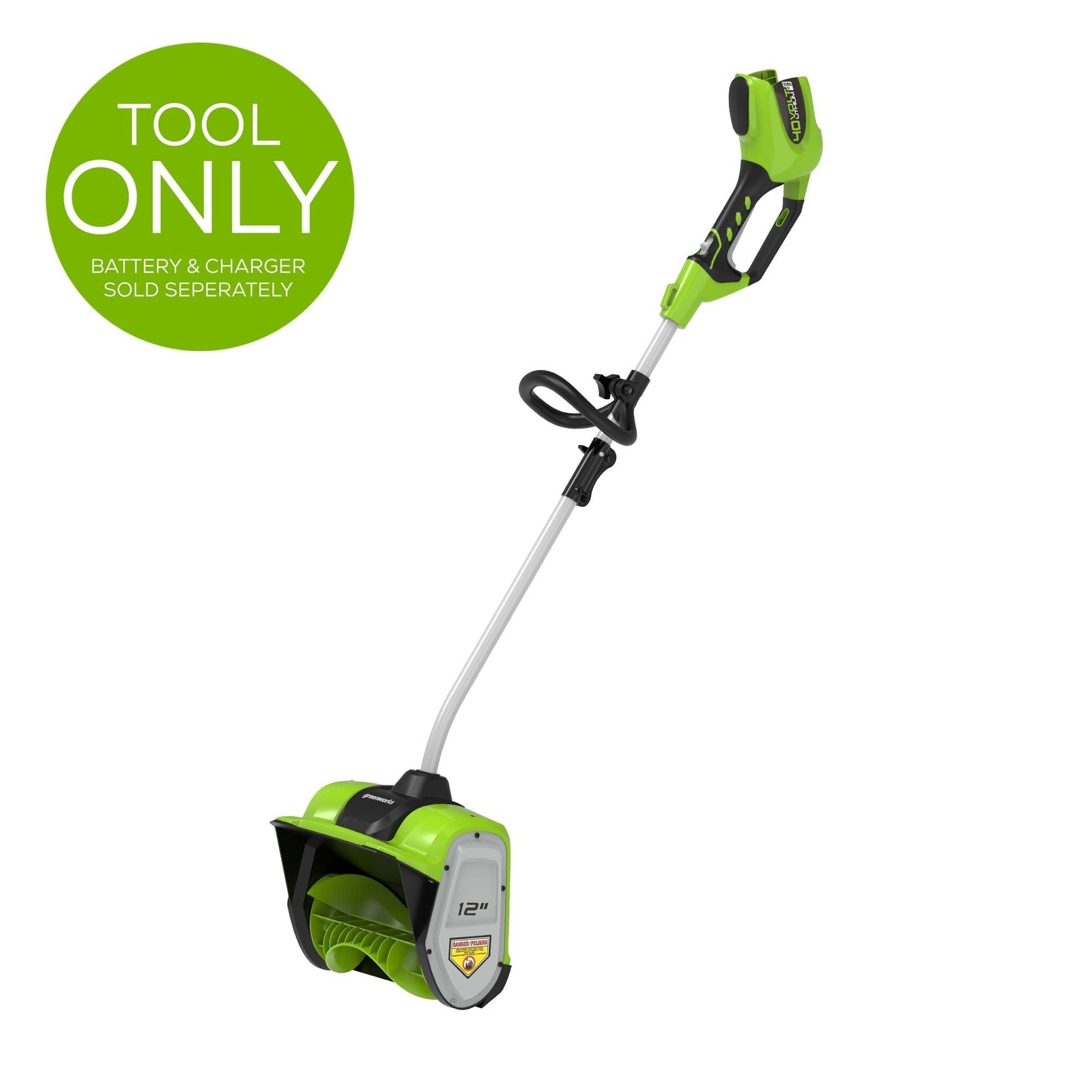 40V Cordless Snow Shovel, 12-in (Tool Only) L8V6 - product image 2