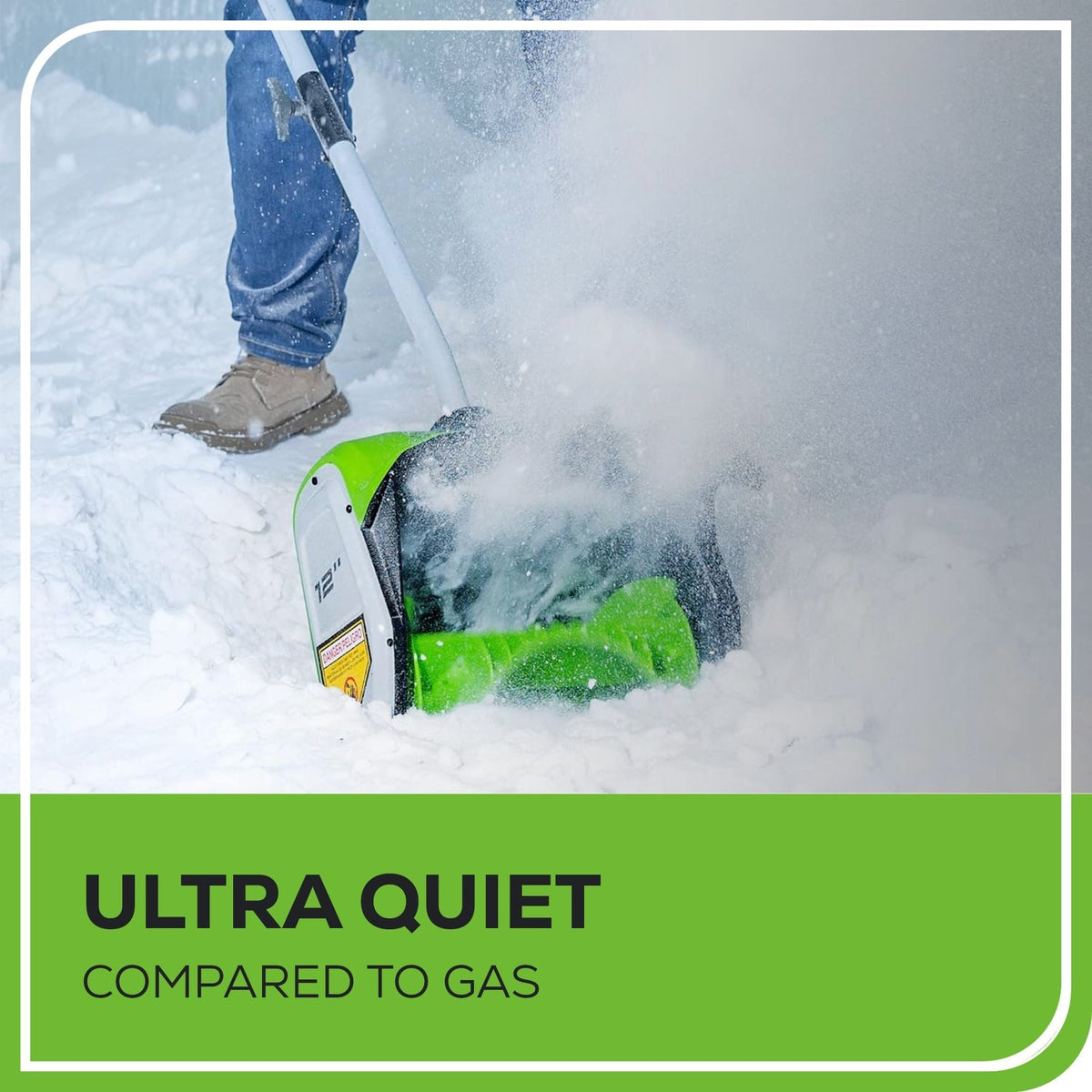 40V Cordless Snow Shovel, 12-in (Tool Only) L8V6 - product image 6