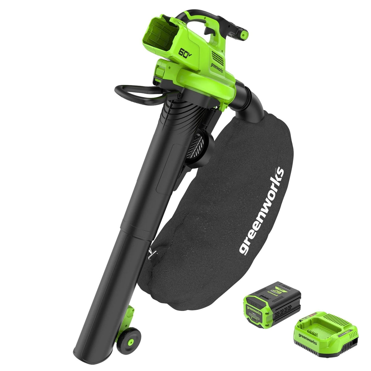 60V 520 CFM/240 MPH Blower Vacuum with 4Ah Battery D5X6 - product image 2