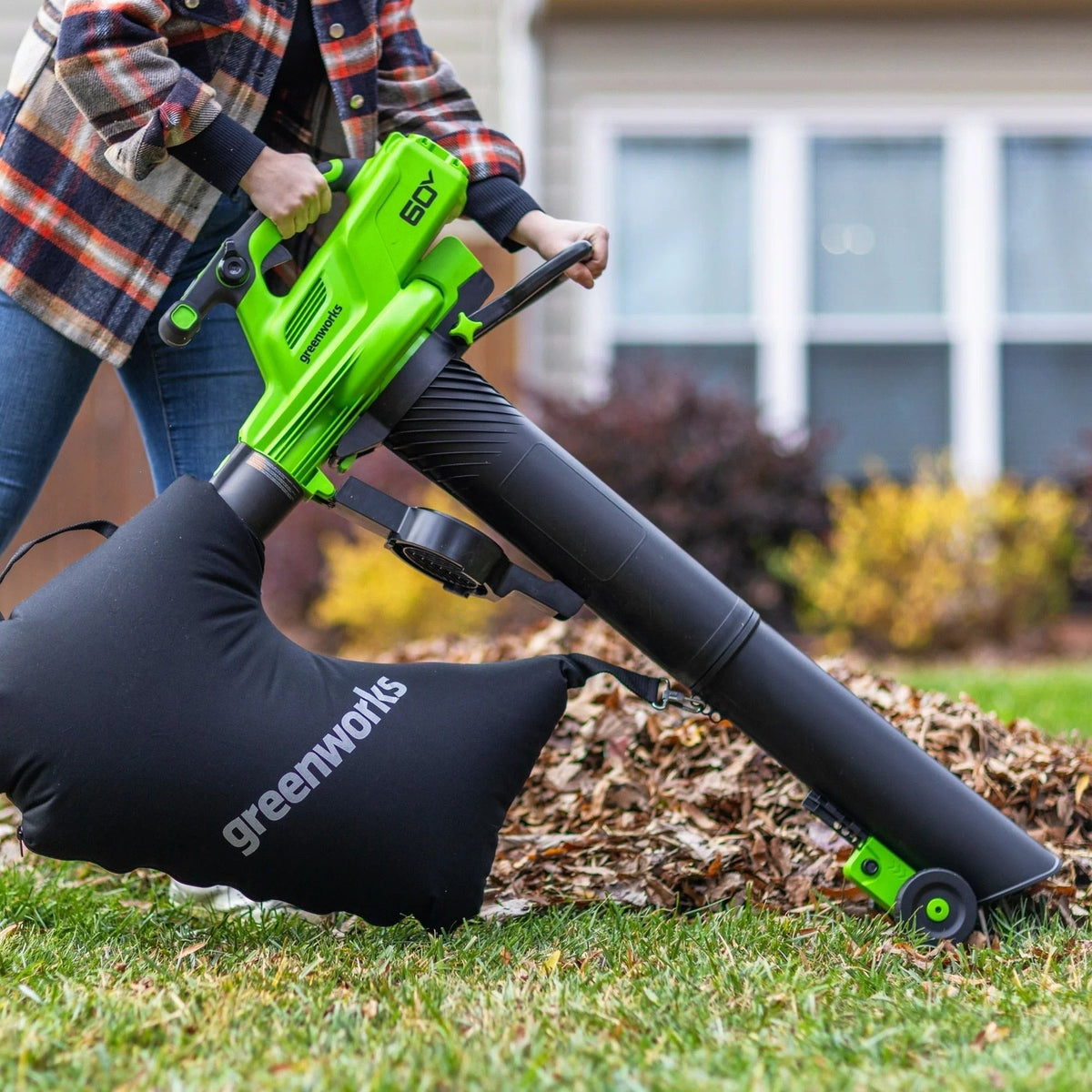 60V 520 CFM/240 MPH Blower Vacuum with 4Ah Battery D5X6 - product image 7