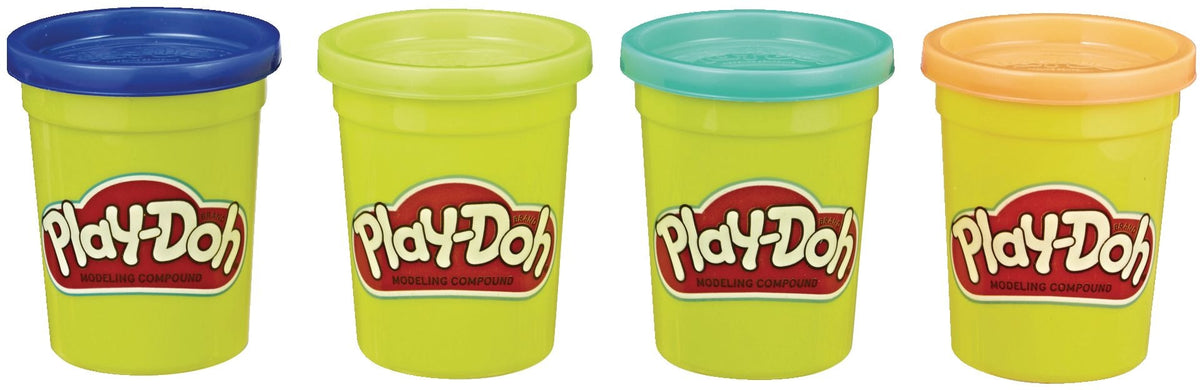 Play-Doh Modeling Compound Creative Toy for Toddlers, Assorted 4 pk, Ages 2+ U5R9 - product image 1