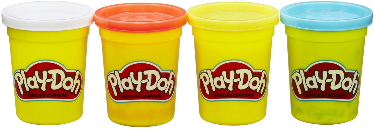 Play-Doh Modeling Compound Creative Toy for Toddlers, Assorted 4 pk, Ages 2+ U5R9 - product image 4