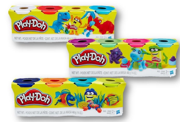 Play-Doh Modeling Compound Creative Toy for Toddlers, Assorted 4 pk, Ages 2+ U5R9 - product image 5