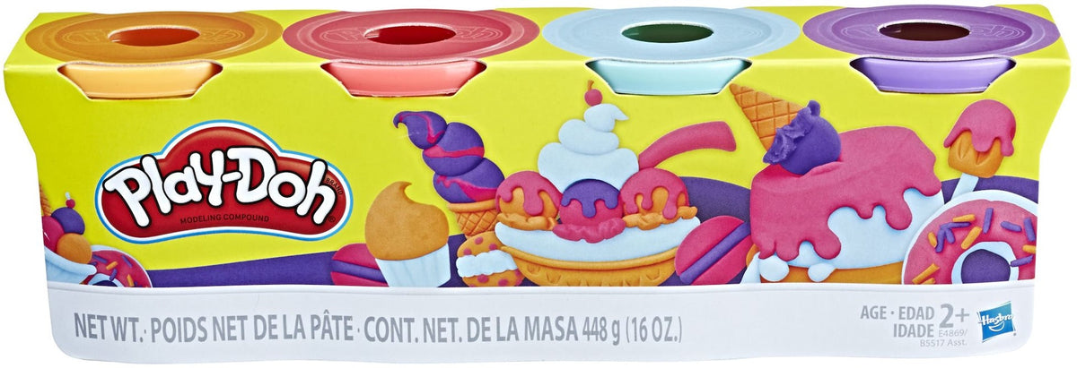 Play-Doh Modeling Compound Creative Toy for Toddlers, Assorted 4 pk, Ages 2+ U5R9 - product image 6