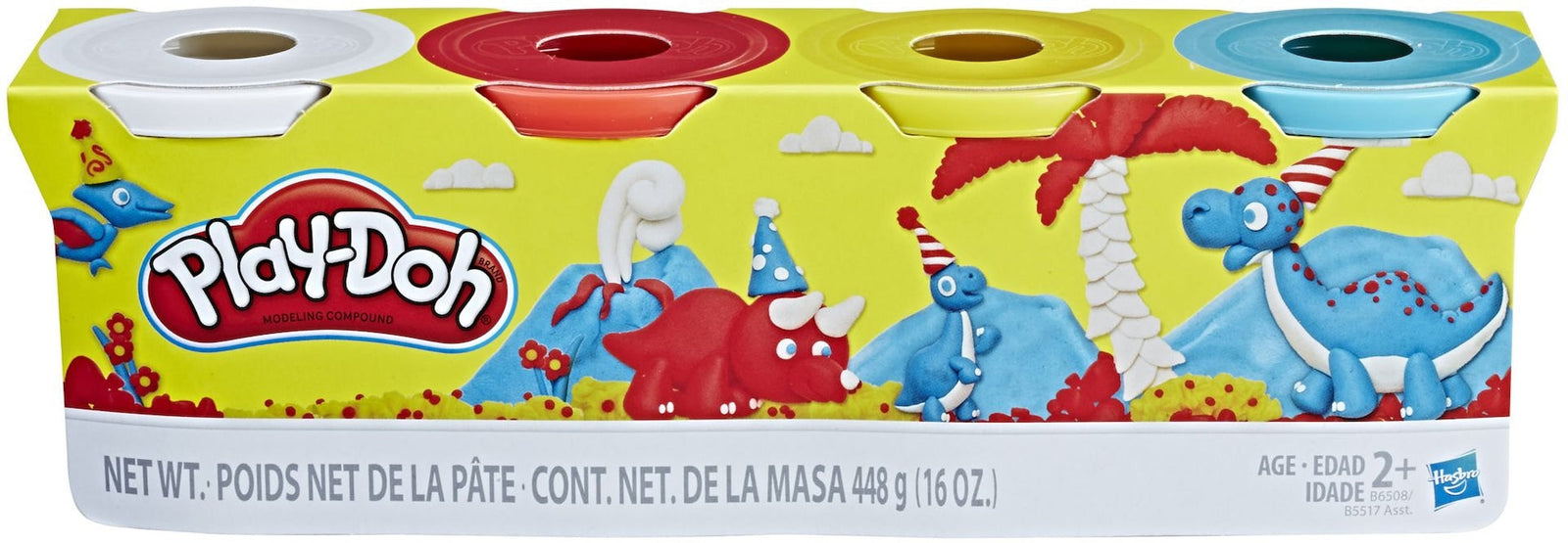 Play-Doh Modeling Compound Creative Toy for Toddlers, Assorted 4 pk, Ages 2+ U5R9 - product image 8