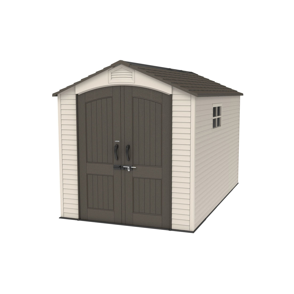 Lockable Steel Shed, Beige, 7 x 12 -ft X7X8 - product image 2