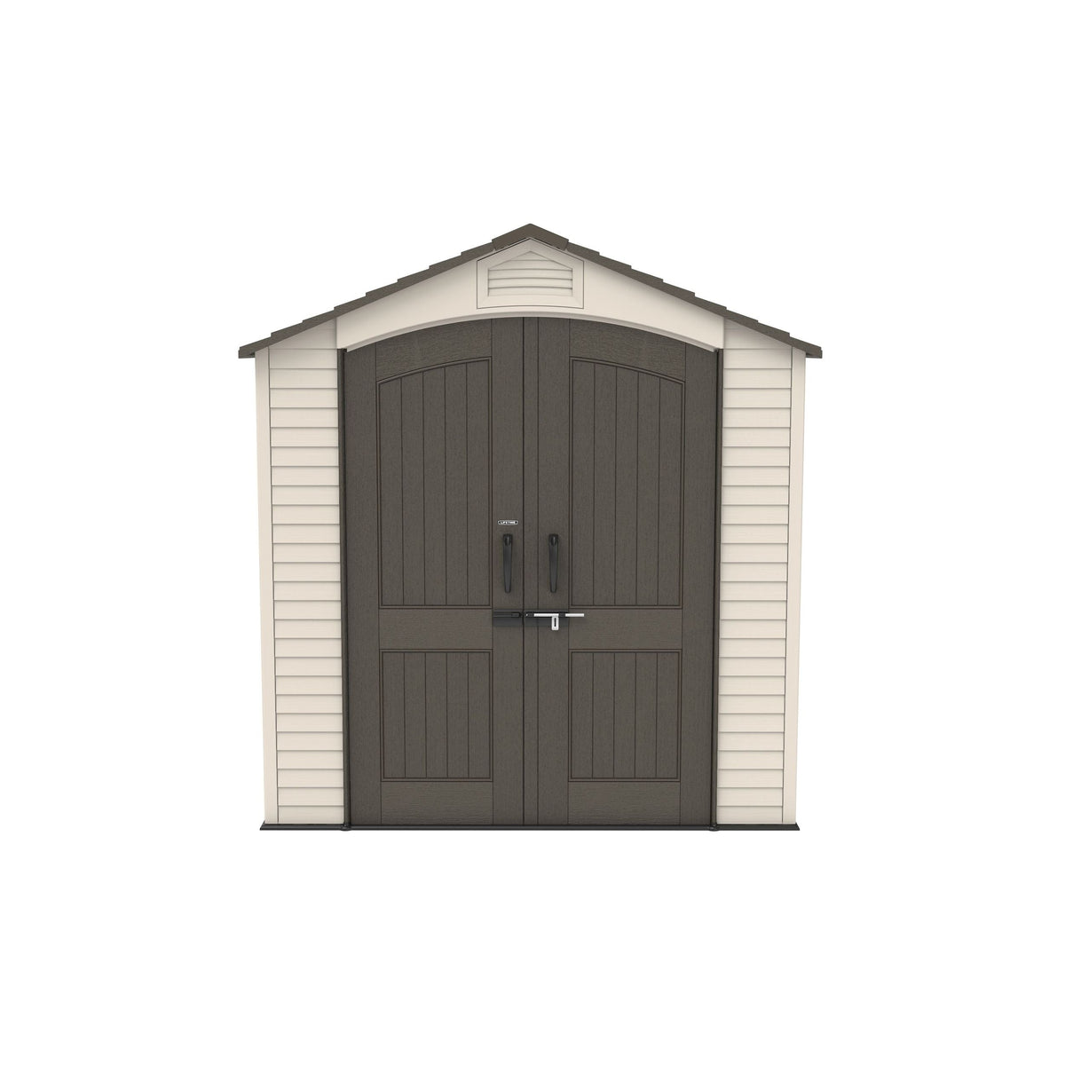 Lockable Steel Shed, Beige, 7 x 12 -ft X7X8 - product image 3