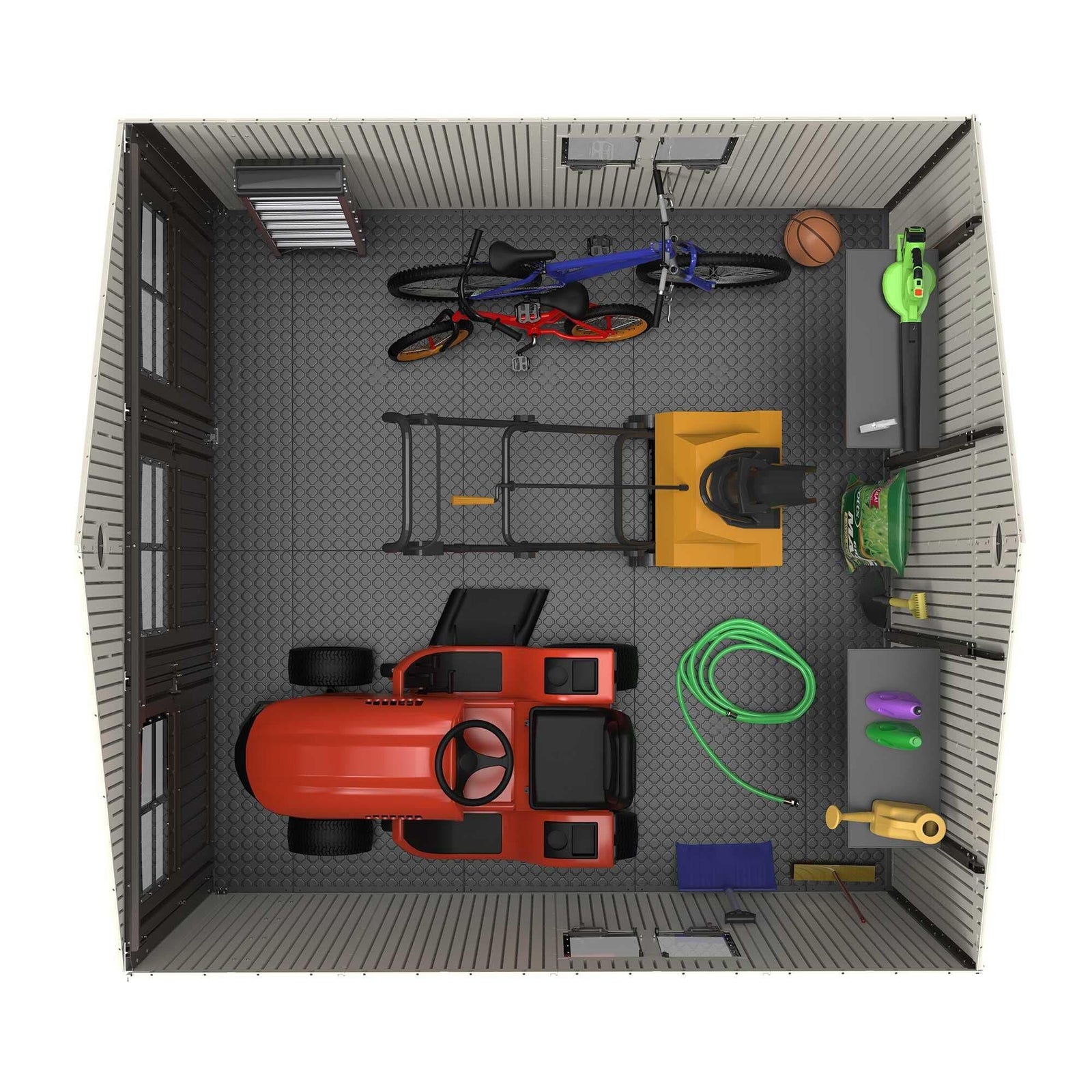 Outdoor Storage Shed, 11-ft x 11-ft R9E0 - product image 2