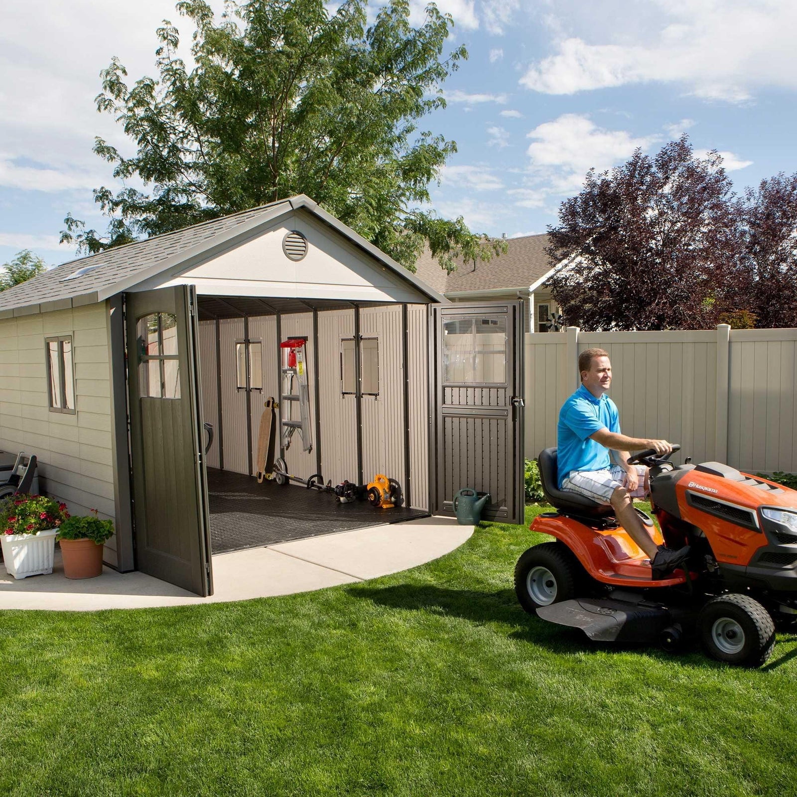 Outdoor Storage Shed, 11-ft x 18.5-ft P0S7 - product image 7