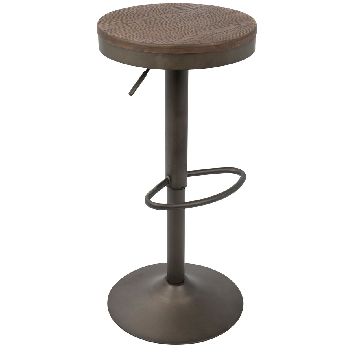Dakota Adjustable Barstool, Brown, 2-pc R5L5 - product image 1