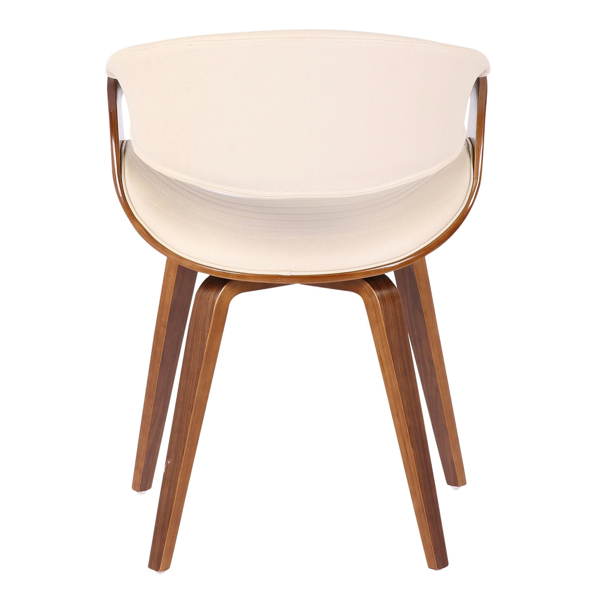 Symphony Faux Leather Dining/ Accent Chair, Cream H2S4 - product image 6