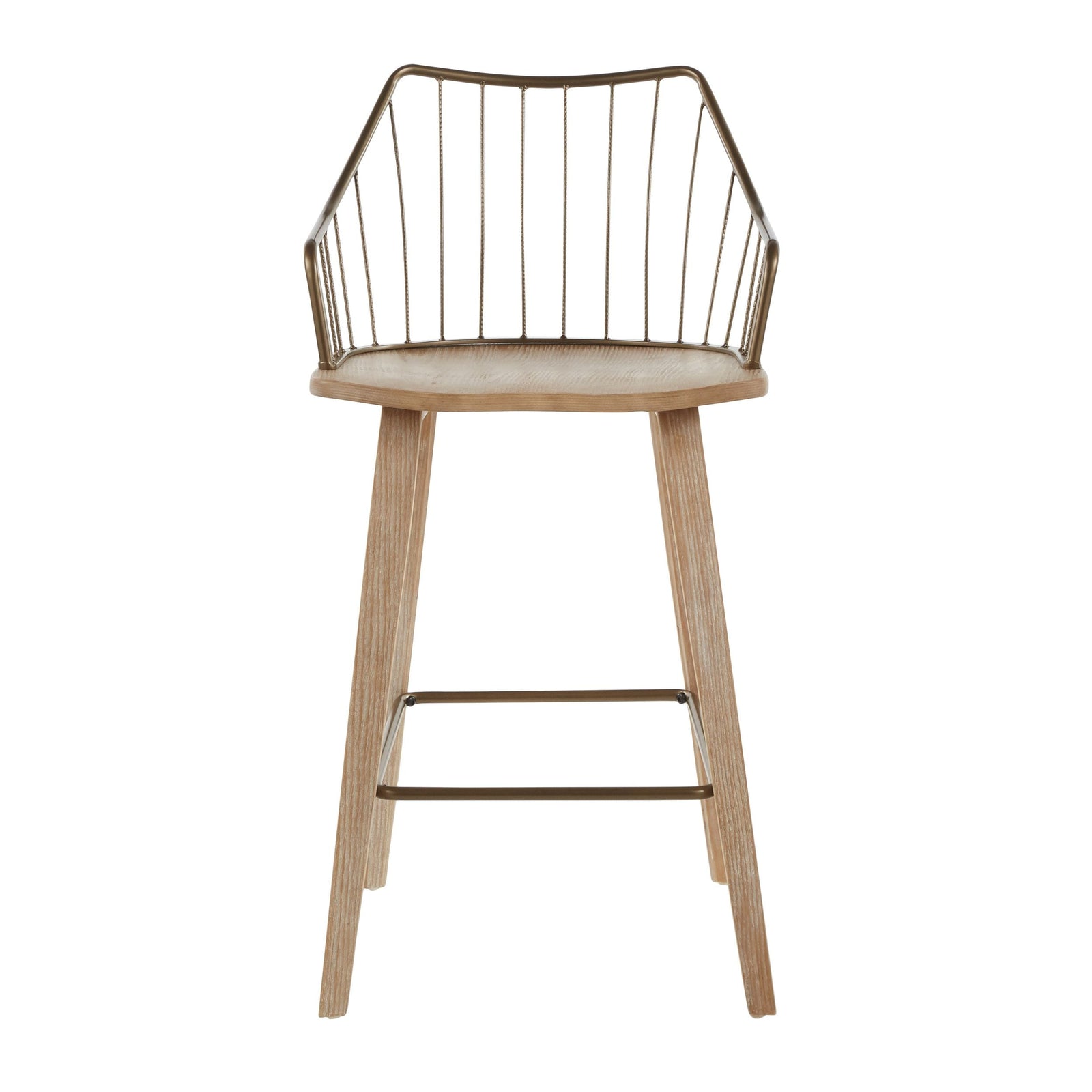 Winston Fixed-Height Counter Stool, Wood, 26-in Q0L4 - product image 2