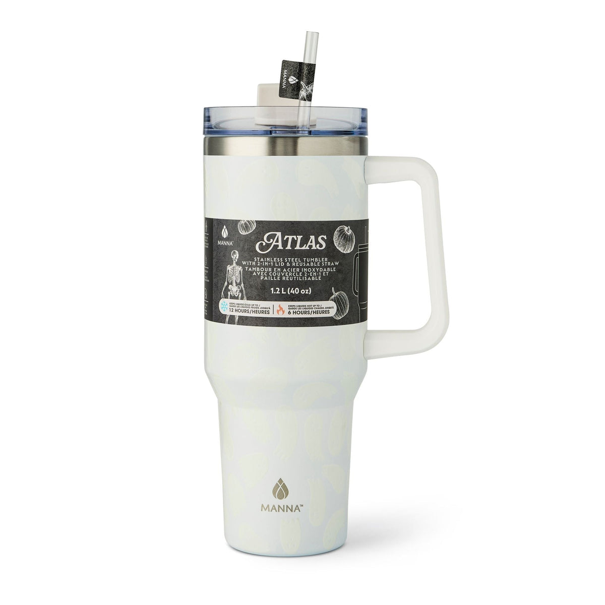 1.2-L BPA-Free Insulated Ghost Atlas Tumbler L7R5 - product image 3
