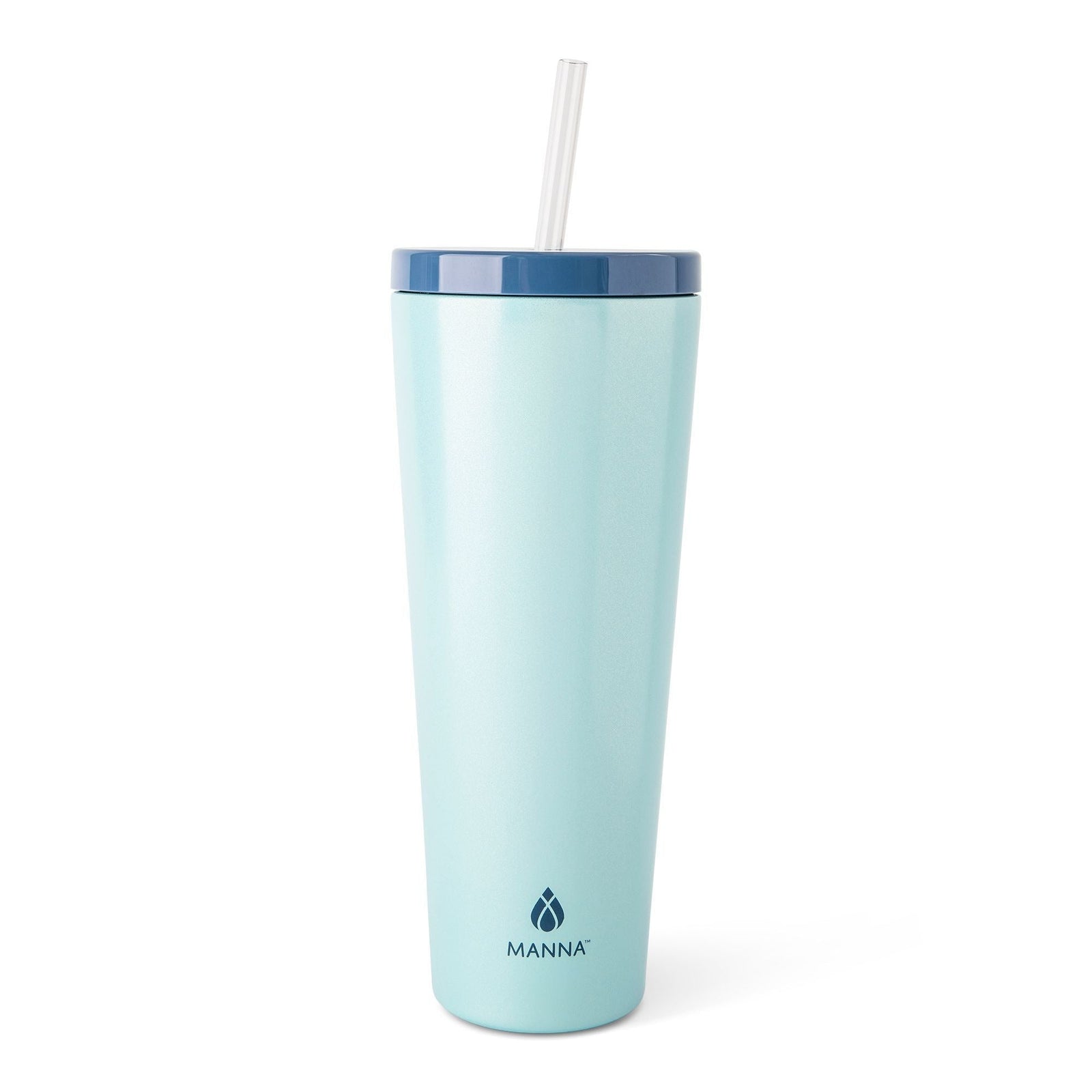 Axel Sparkle Stainless Steel Double Wall Insulated Tumbler, 24-oz, Assorted Colours, with Reusable Straw B3N8 - product image 1