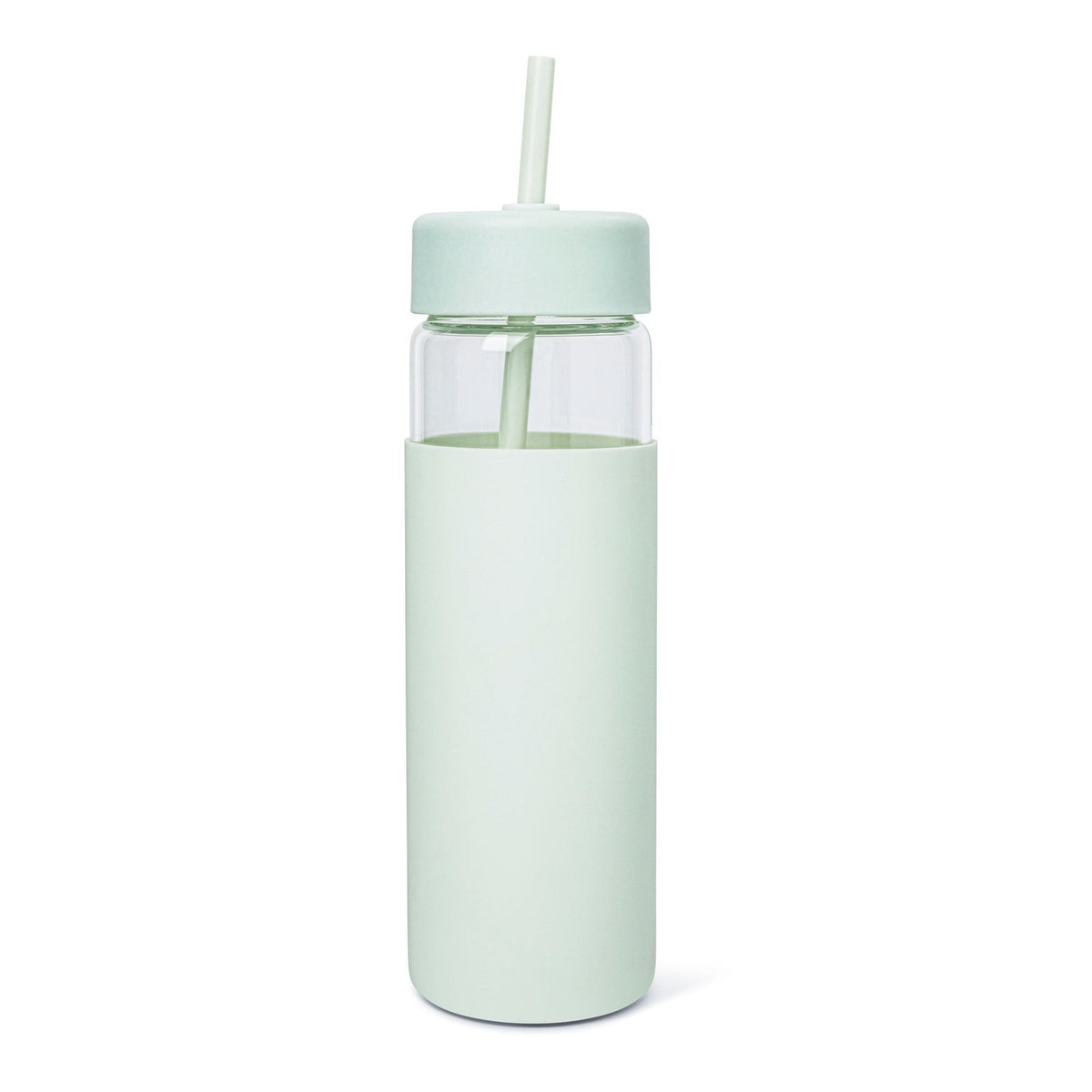 Swing Glass Tumbler with Straw, 24-oz, Assorted Colours F0O0 - product image 1