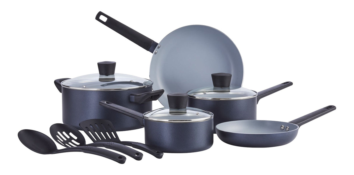Blue/Grey Non-Stick Cookware Set, 11-pc V7D5 - product image 2