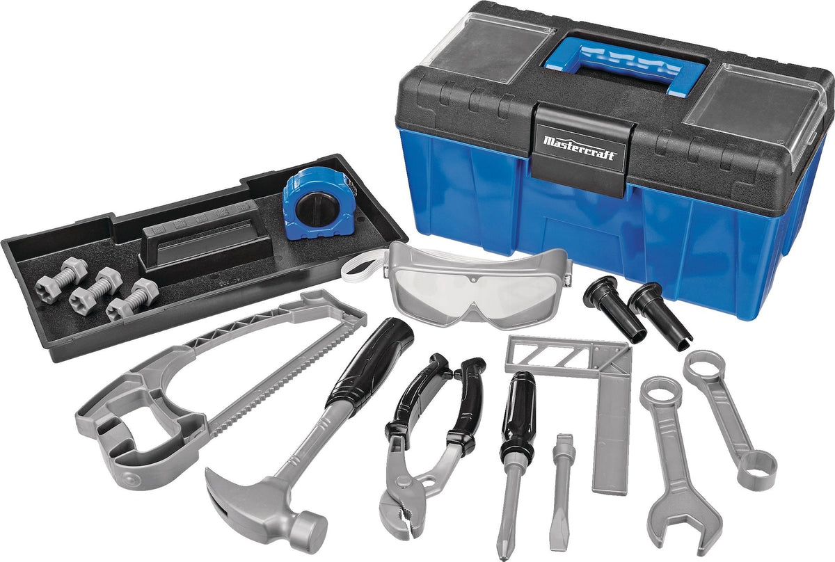 Toy Tool Box withAccessories For Kids, 18 pc, Age 1+ F5V9 - product image 1
