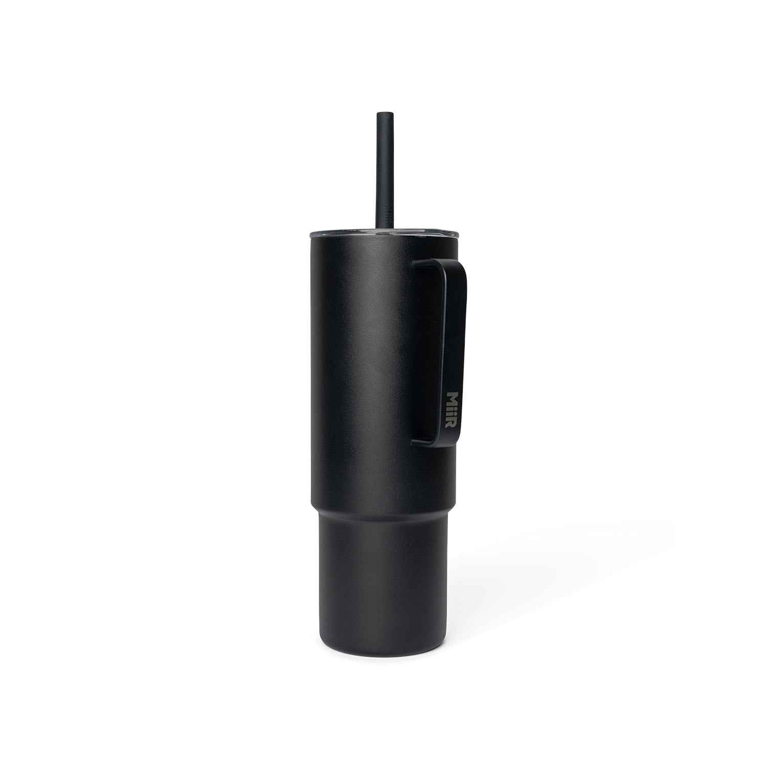 Stainless Steel Insulated All Day Straw Cup with Handle, Black, 32-oz X9E2 - product image 1