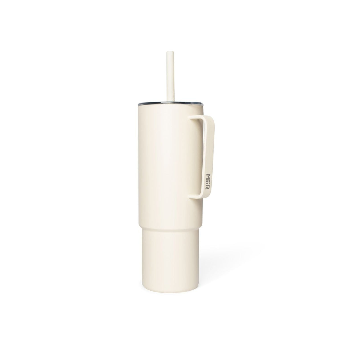Stainless Steel Insulated All Day Straw Cup with Handle, Sandstone White, 32-oz B6A1 - product image 1