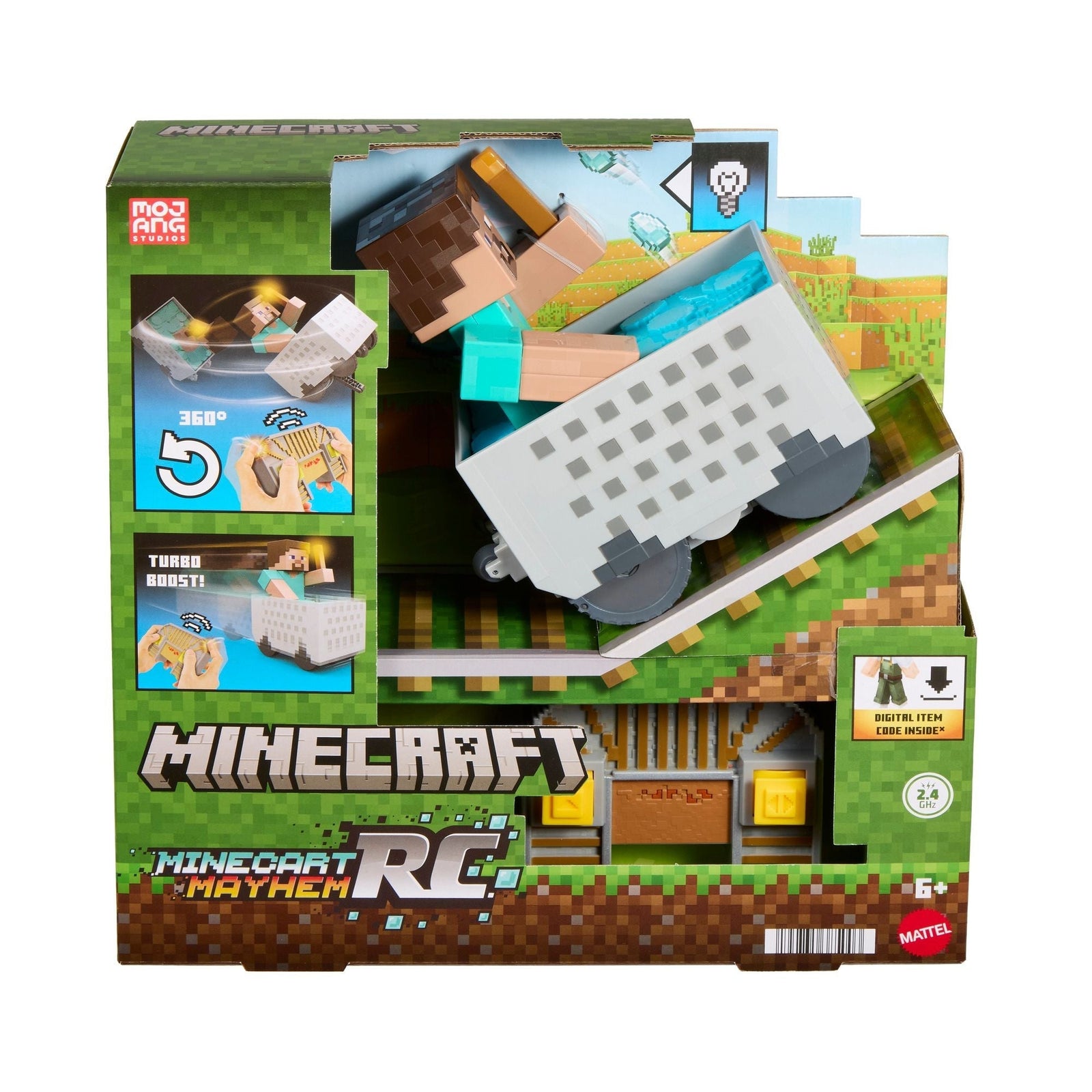 RC Steve with Minecart C6L0 - product image 1