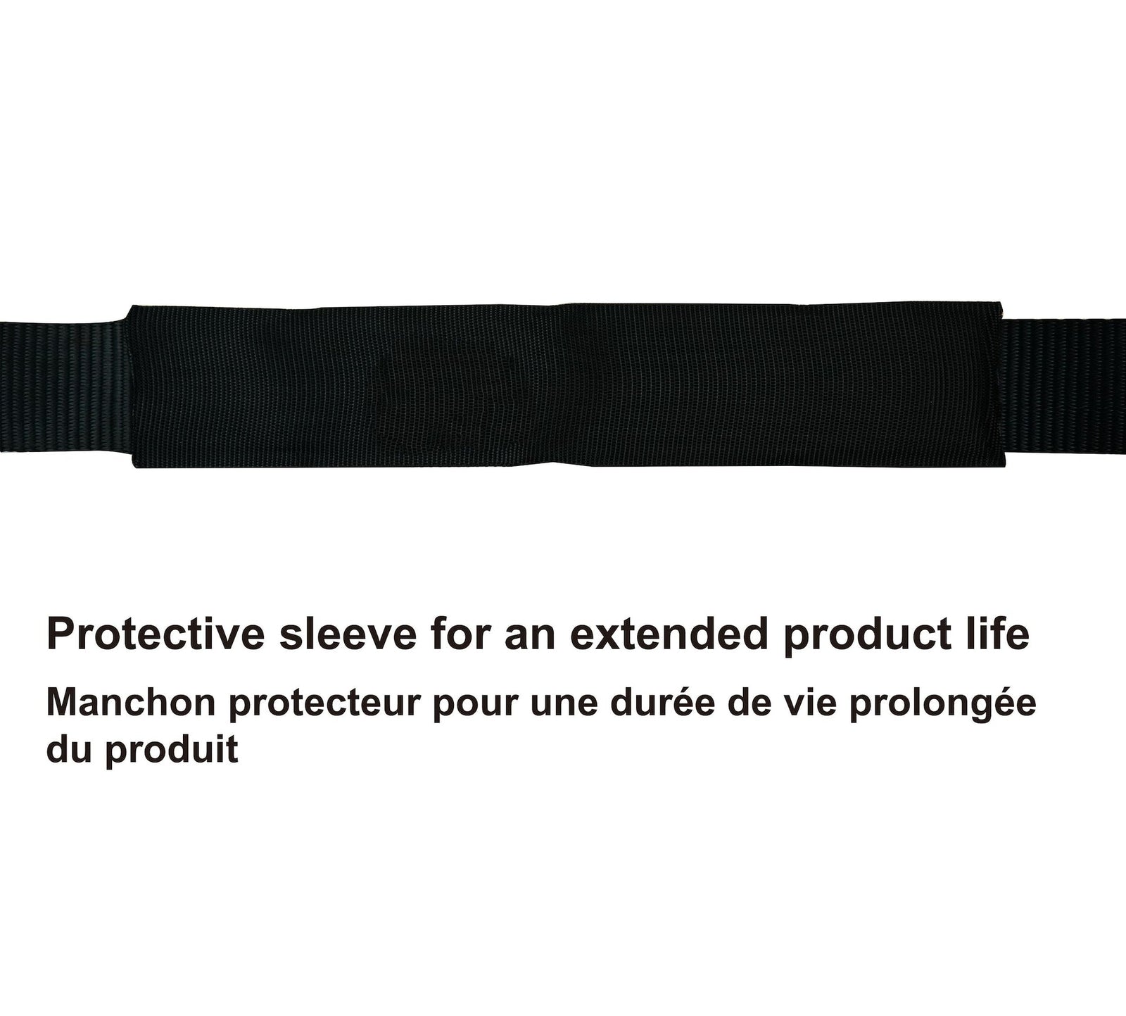 10,000-lb Axle Strap, with D-rings, 2-in x 31-in R8E5 - product image 2