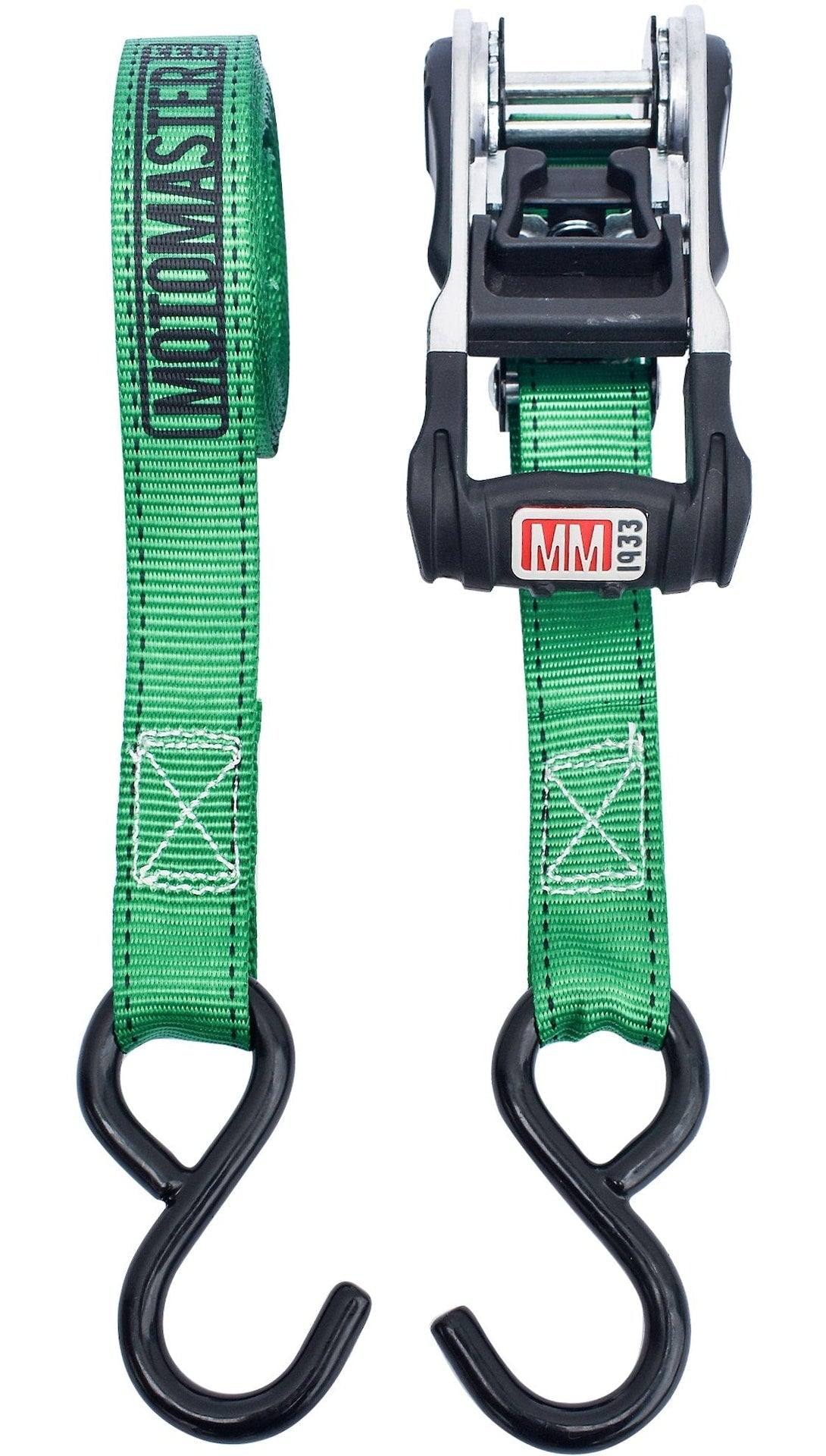 1,500-lb Ratchet Tie Down Straps, with Padded Handle, 1-in x 14-ft F1Z2 - product image 5