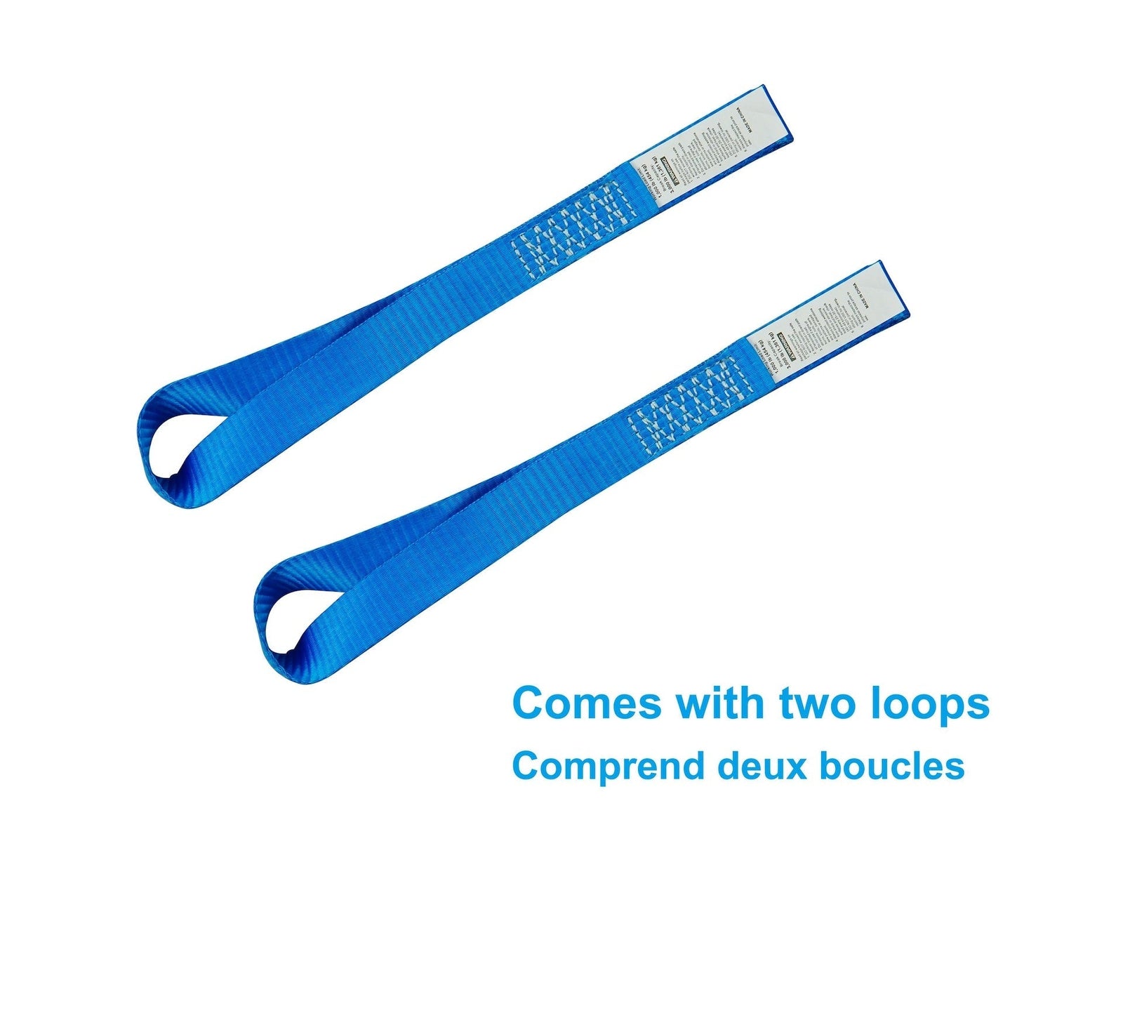 3,000-lb Heavy Duty Motorcycle Ratchet Tie Down Strap, 1-in x 6-ft, 2-pk P9Z7 - product image 5