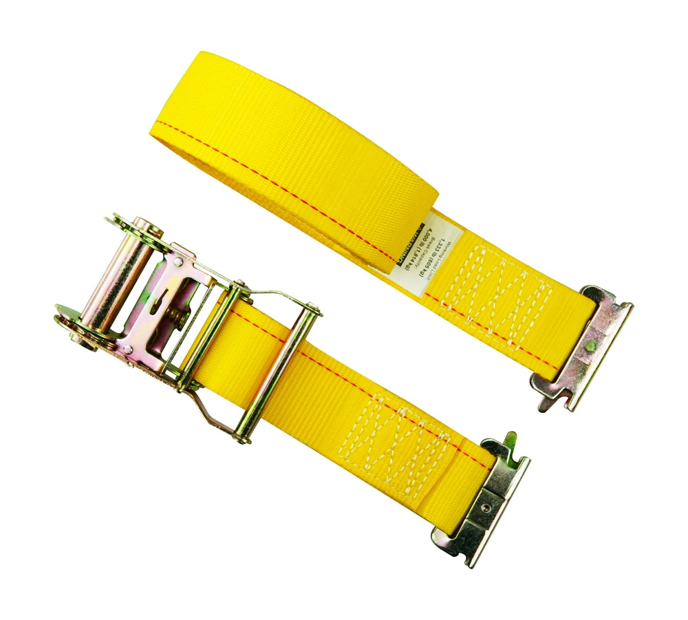 4,000-lb Commercial Ratchet Tie Down Strap, with E-Fitting, 2-in x 12-ft M1F4 - product image 2