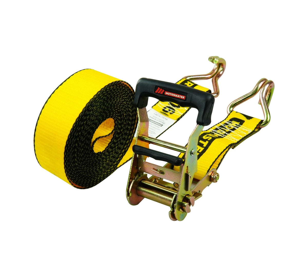 5,000-lb Commercial Ratchet Tie Down Strap with Double-J Hook, 2-in x 25-ft A4W6 - product image 2