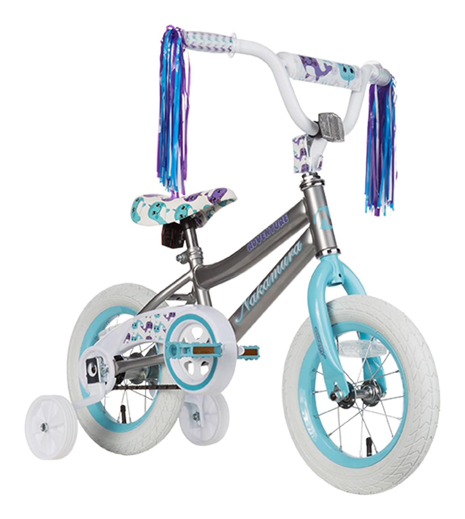Adventure Kid's Bike, Silver, 12-in A0L2 - product image 1