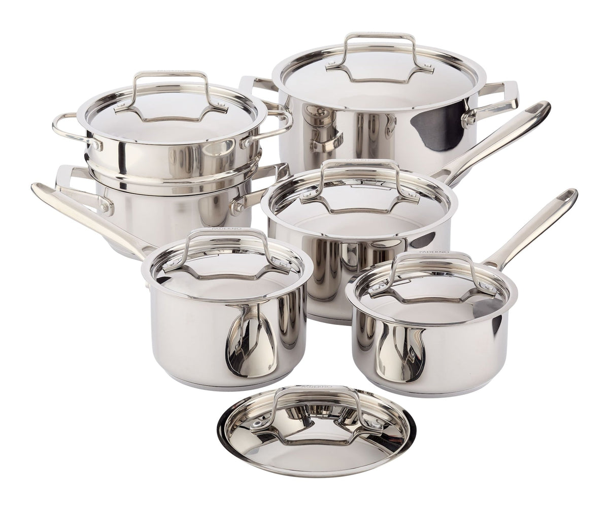 Canadian Signature Stainless Steel Cookware Set, 12-pc G5N9 - product image 4