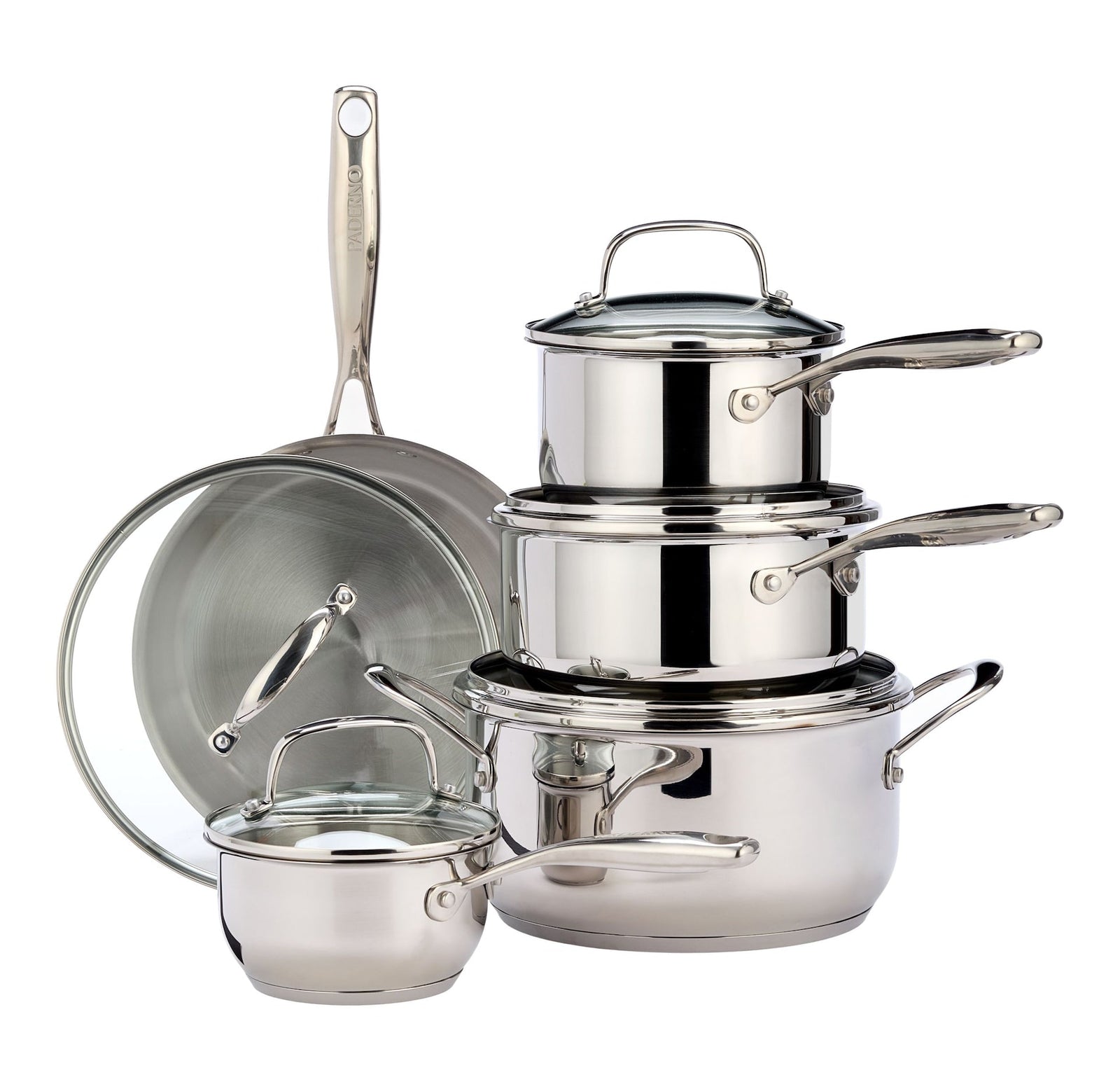 Classic 10 piece Stainless Steel Cookset Y1C8 - product image 1