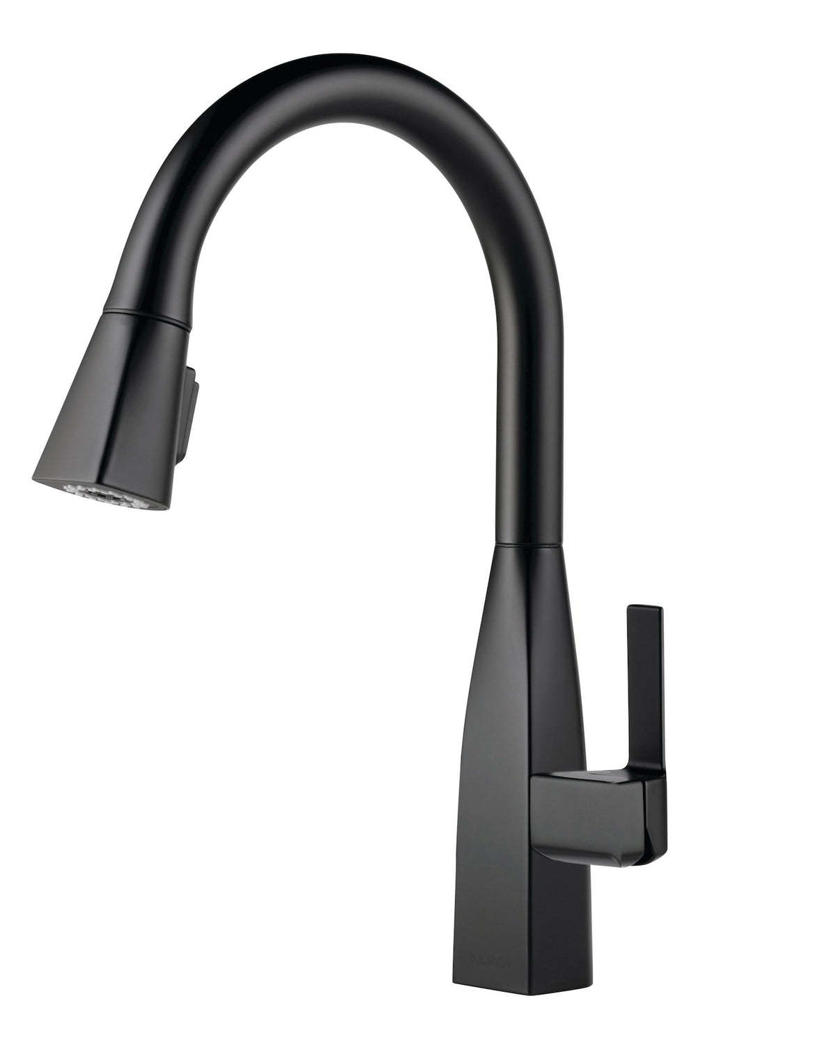 Xander Single-Handle Pull-Down Kitchen Faucet, Black C4W7 - product image 1