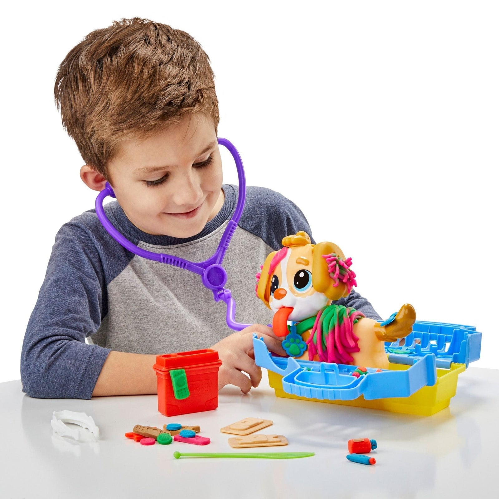 Care N' Carry Vet Playset, With Compound Cans, Non-Toxic, 10 oz, 5-pc, Ages 3+ U0I8 - product image 5