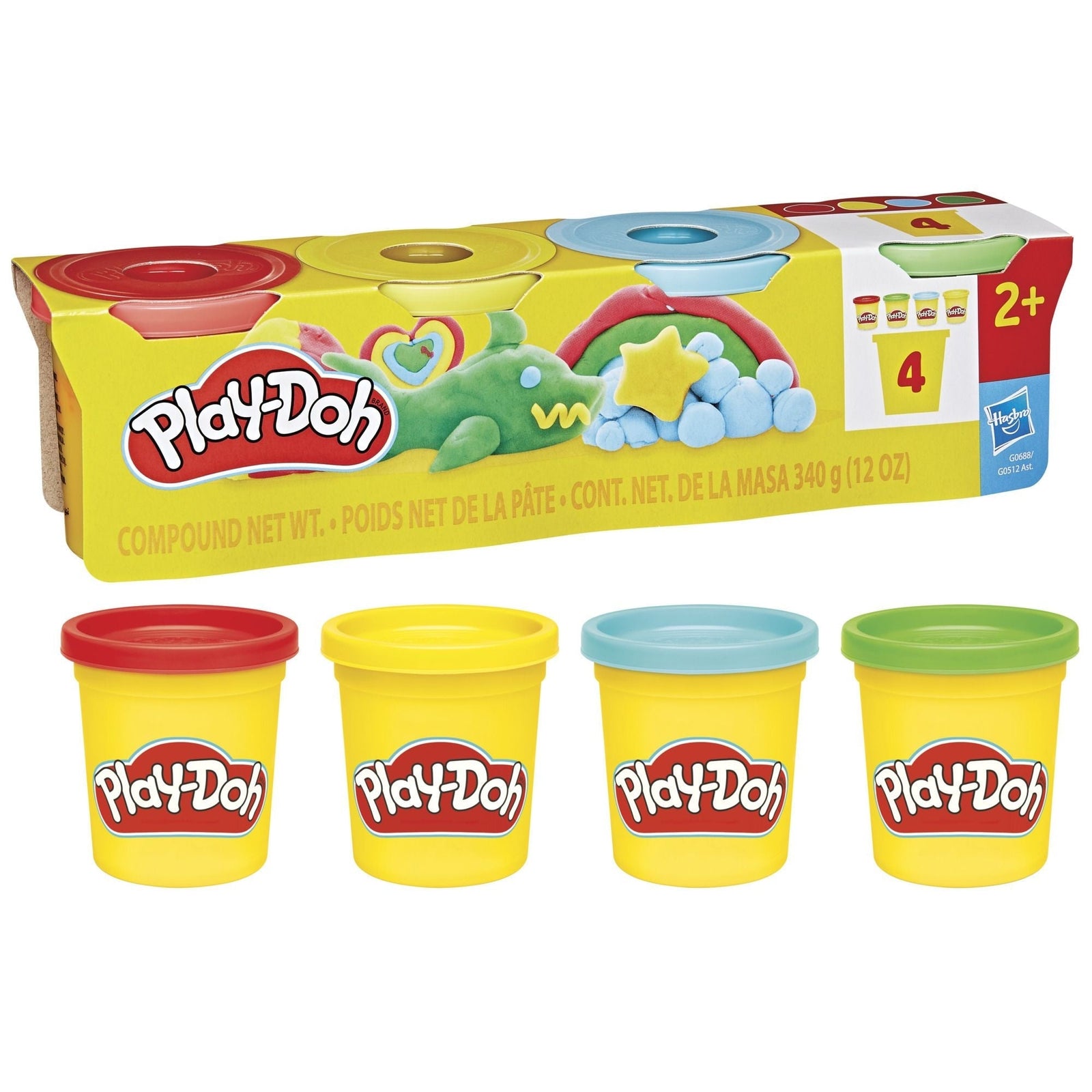 Play Doh Classic 4 Pack D6S9 - product image 1