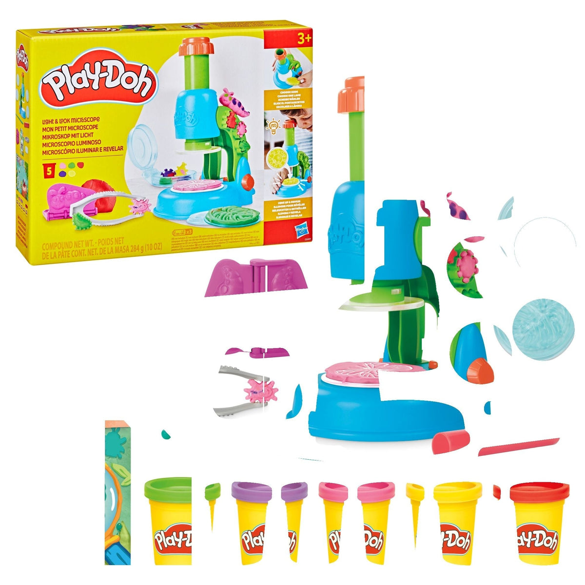 Light-up Microscope Playset with Glow Effects M9B2 - product image 1