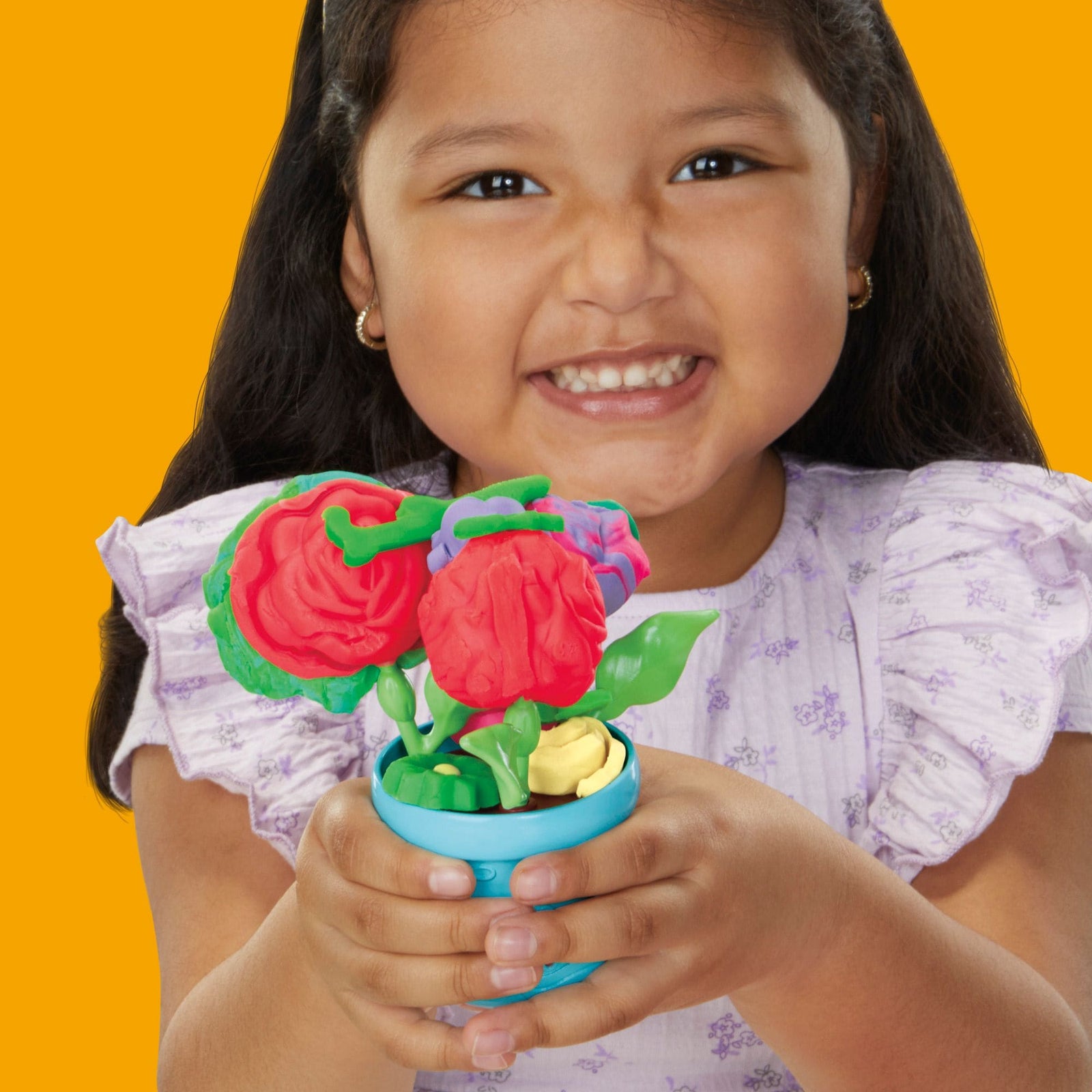 Toy Flower Garden Playset for Sensory Play F8W7 - product image 3