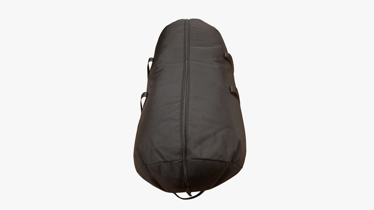 Extra-Large Black Nylon Storage Cargo Bag with Handles and Full-Length Zipper J7J4 - product image 2