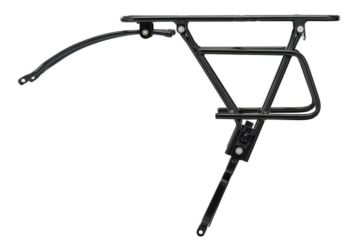 Adjustable Rear Bike Rack, Lightweight, Aluminum, Black S2F7 - product image 2