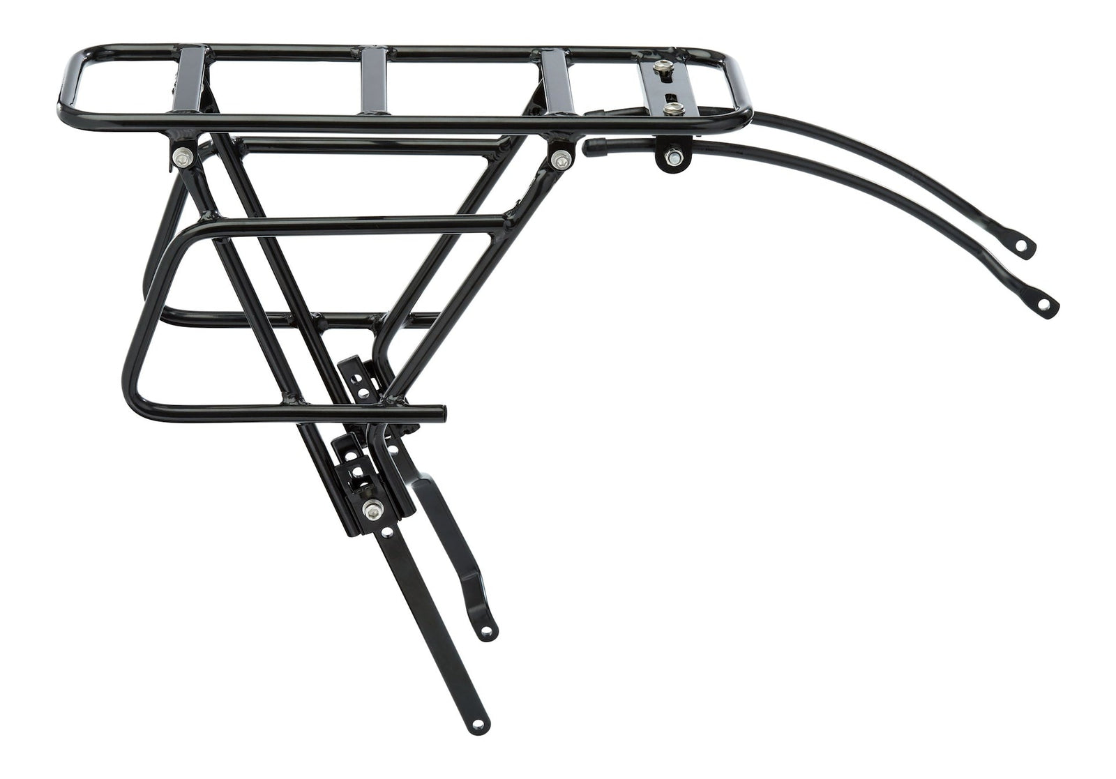 Adjustable Rear Bike Rack, Lightweight, Aluminum, Black S2F7 - product image 3