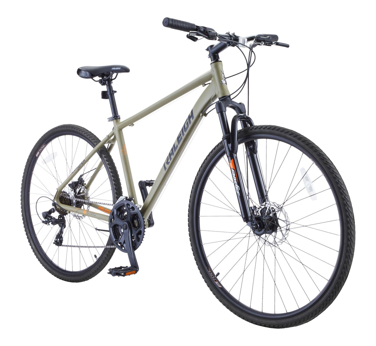 Encounter Hybrid Bike with Alloy Disc Brakes, 700C, Grey W0K6 - product image 1