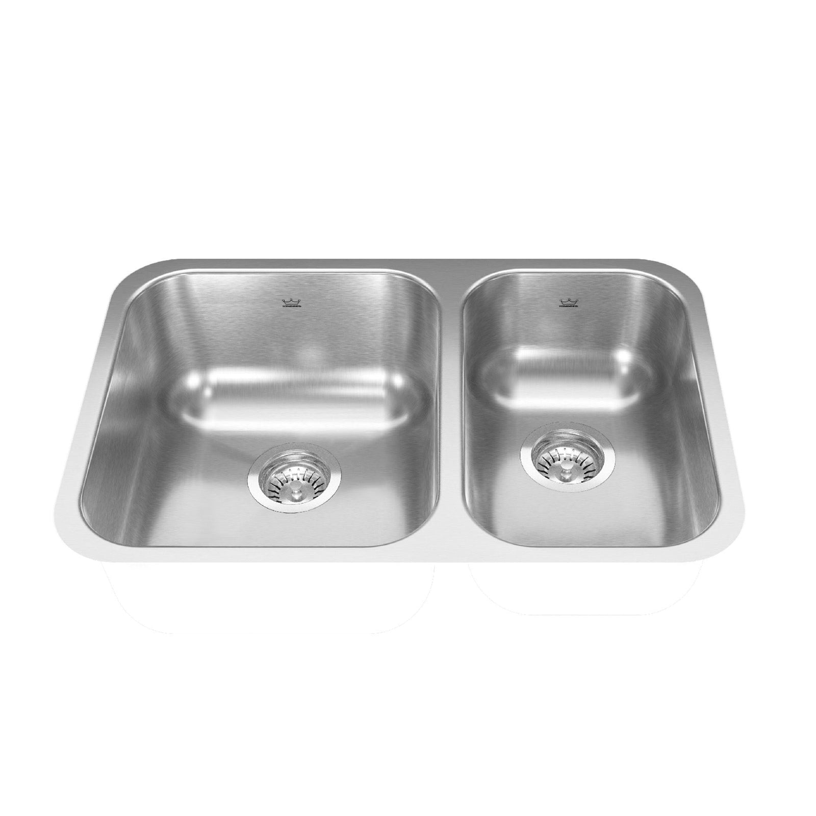 FB Double Stainless Steel Sink, 26.88x17.75-in F2N6 - product image 1