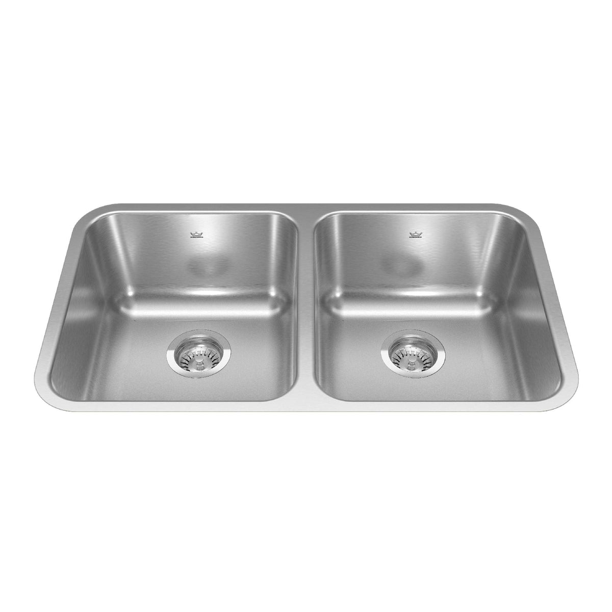 FB Double Stainless Steel Sink, 30.88x17.75-in A9C2 - product image 1