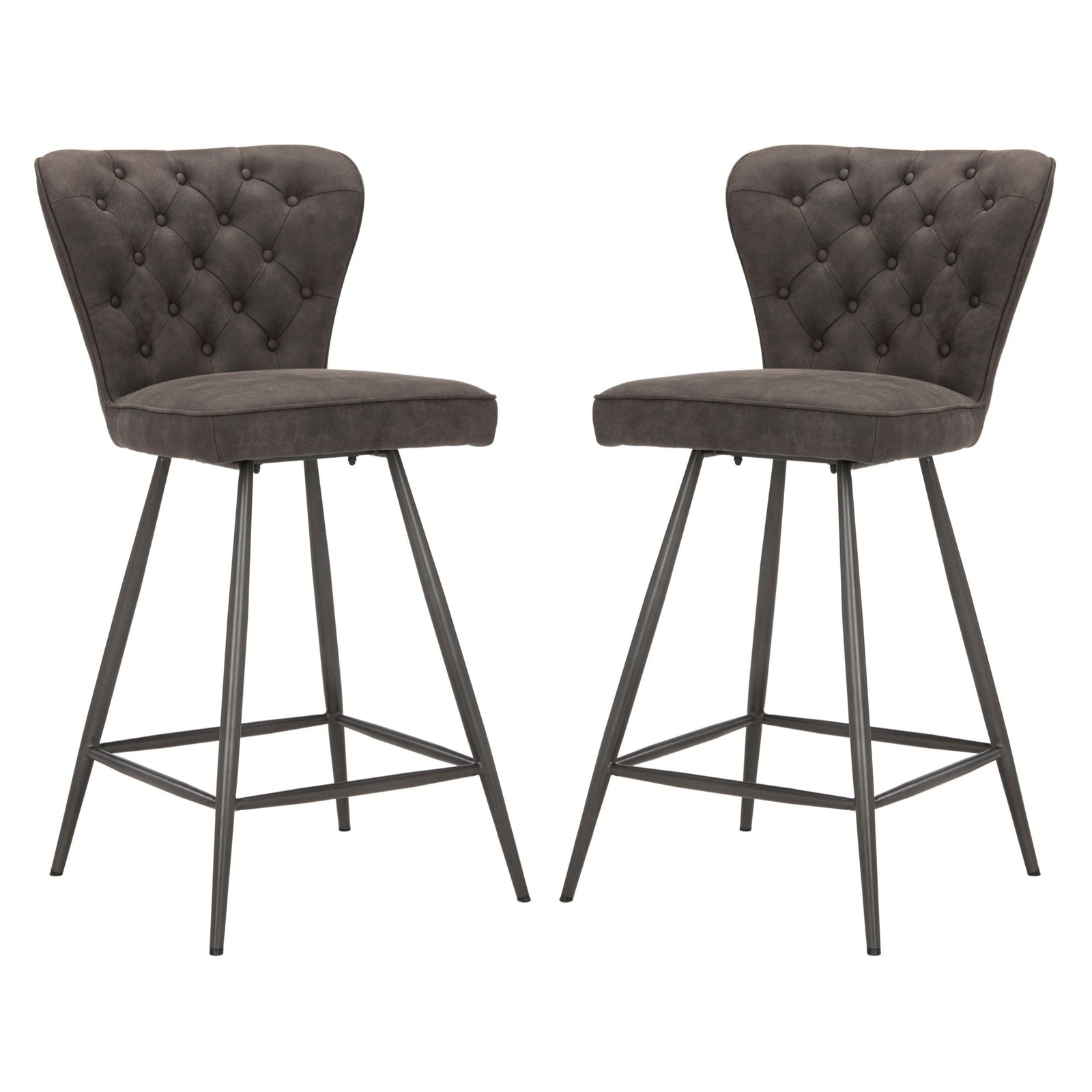 Ashby Counter Stool, Set of 2, Grey R6X8 - product image 1