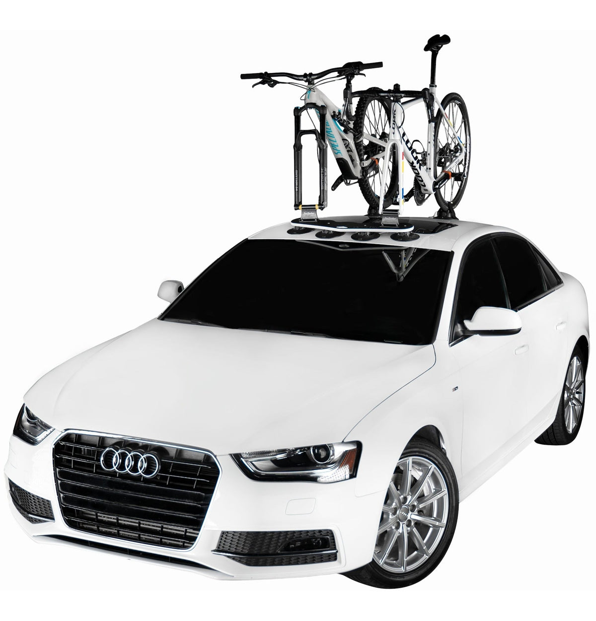 Mini Bomber 2-Bike Roof Top, Trunk & Hatchback Bike Rack, Black Y0H5 - product image 3