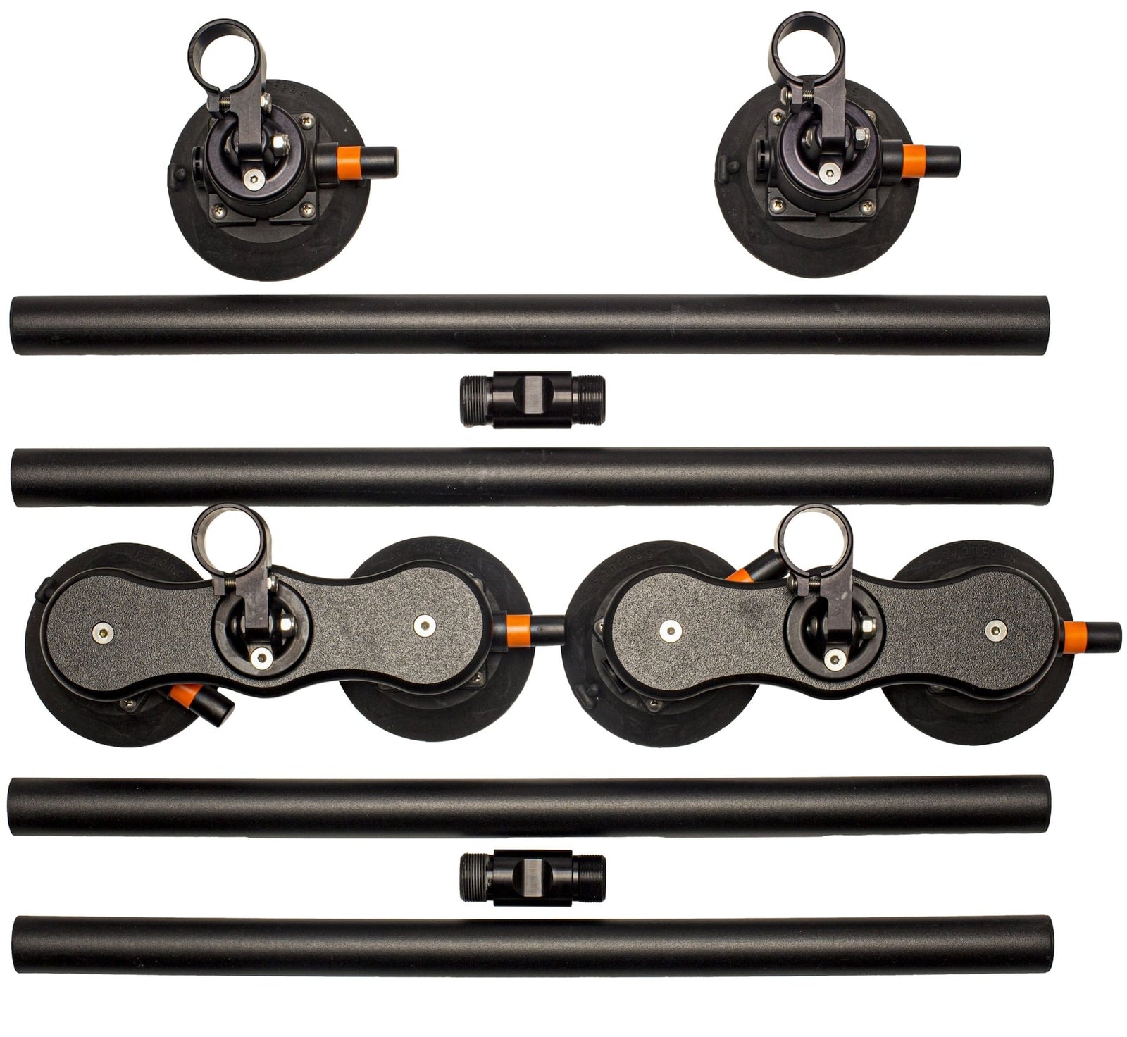Monkey Bars Aluminum Roof Cross-Bar System, Powder Coated Black, 60-in Z2H6 - product image 2